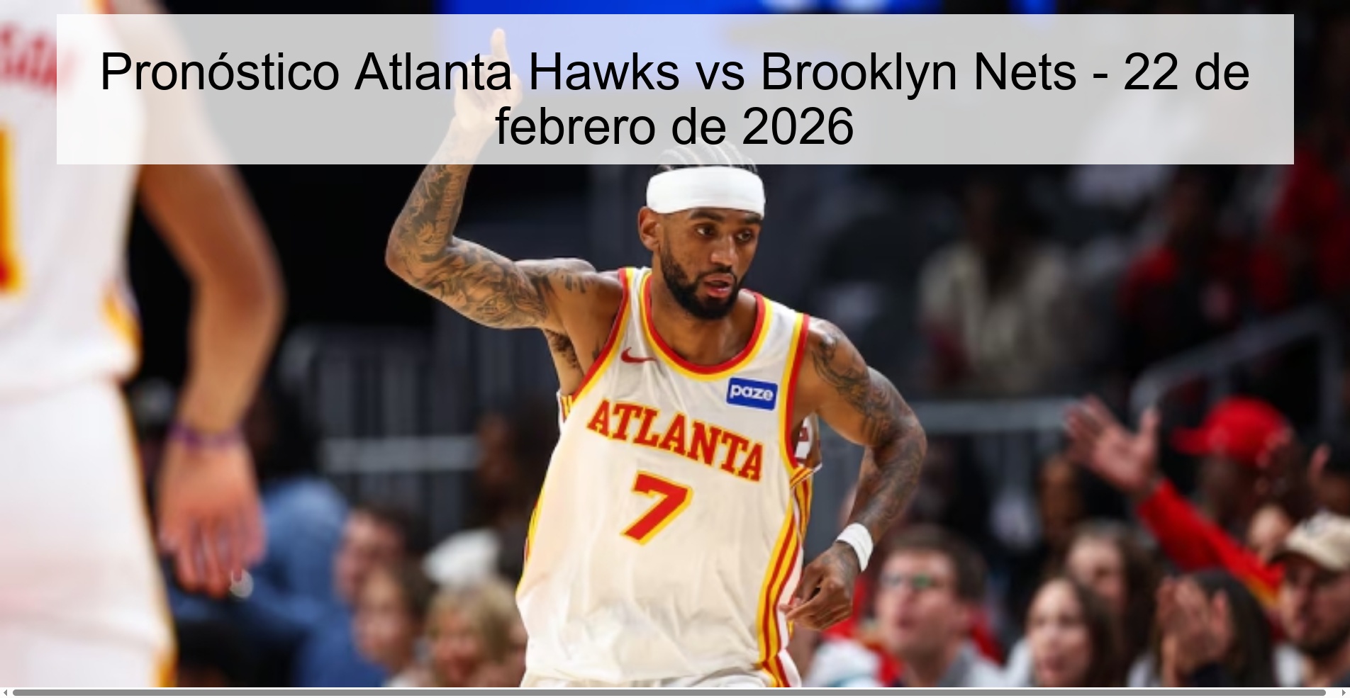 Atlanta Hawks vs Brooklyn Nets Prediction – February 22, 2026