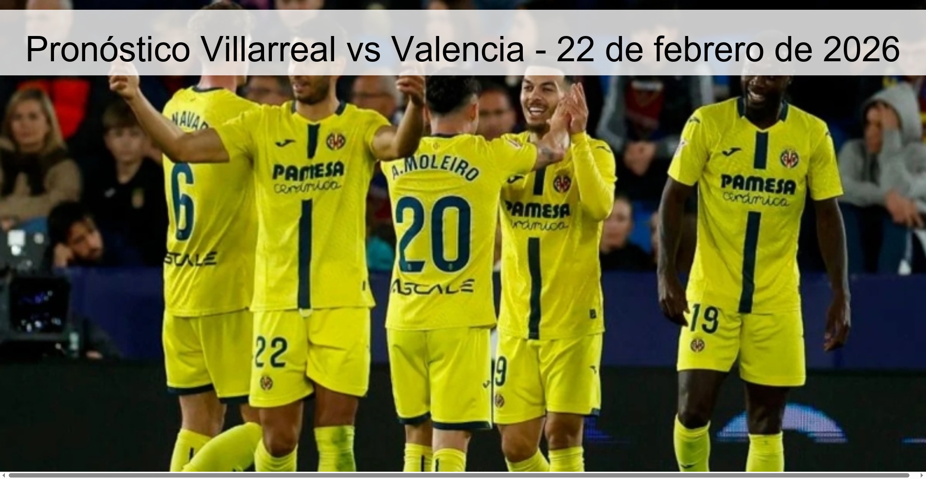 Villarreal vs Valencia Prediction - February 22, 2026