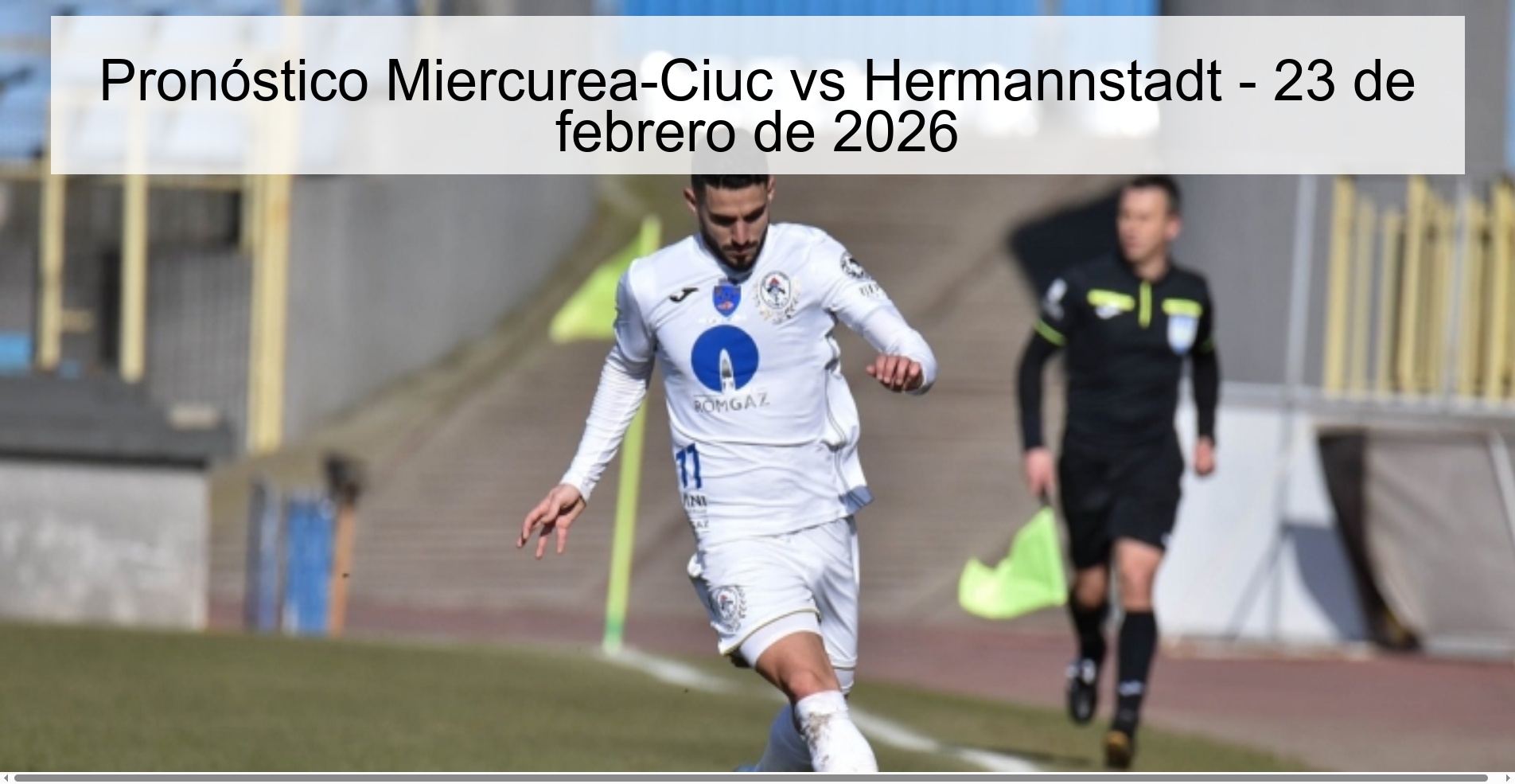 Miercurea-Ciuc vs Hermannstadt Prediction – February 23, 2026