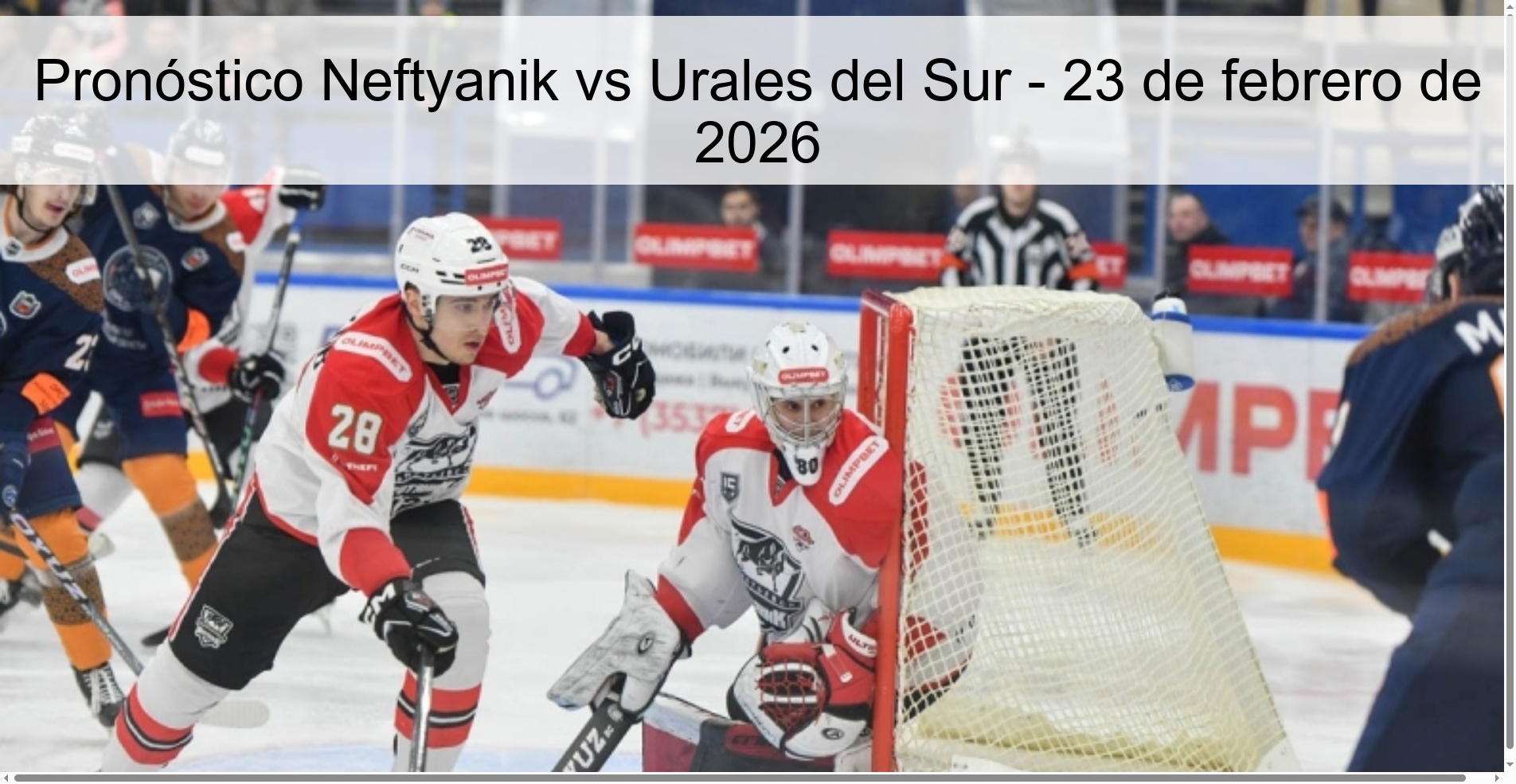 Neftyanik vs South Urals Prediction – February 23, 2026