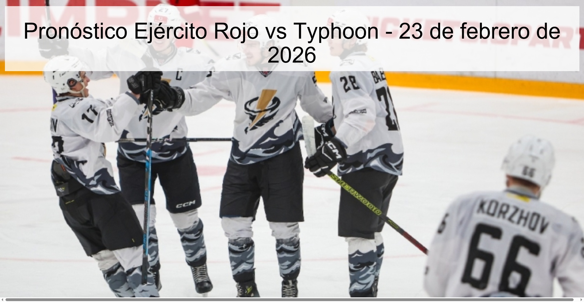 Red Army vs Typhoon Prediction – February 23, 2026