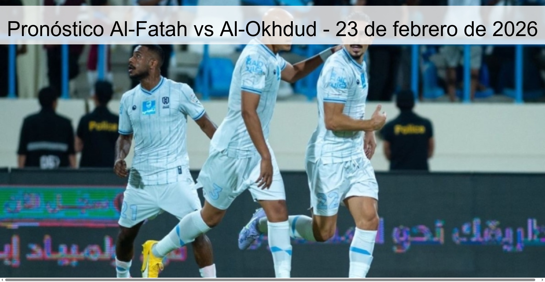 Al-Fatah vs Al-Okhdud Prediction – February 23, 2026