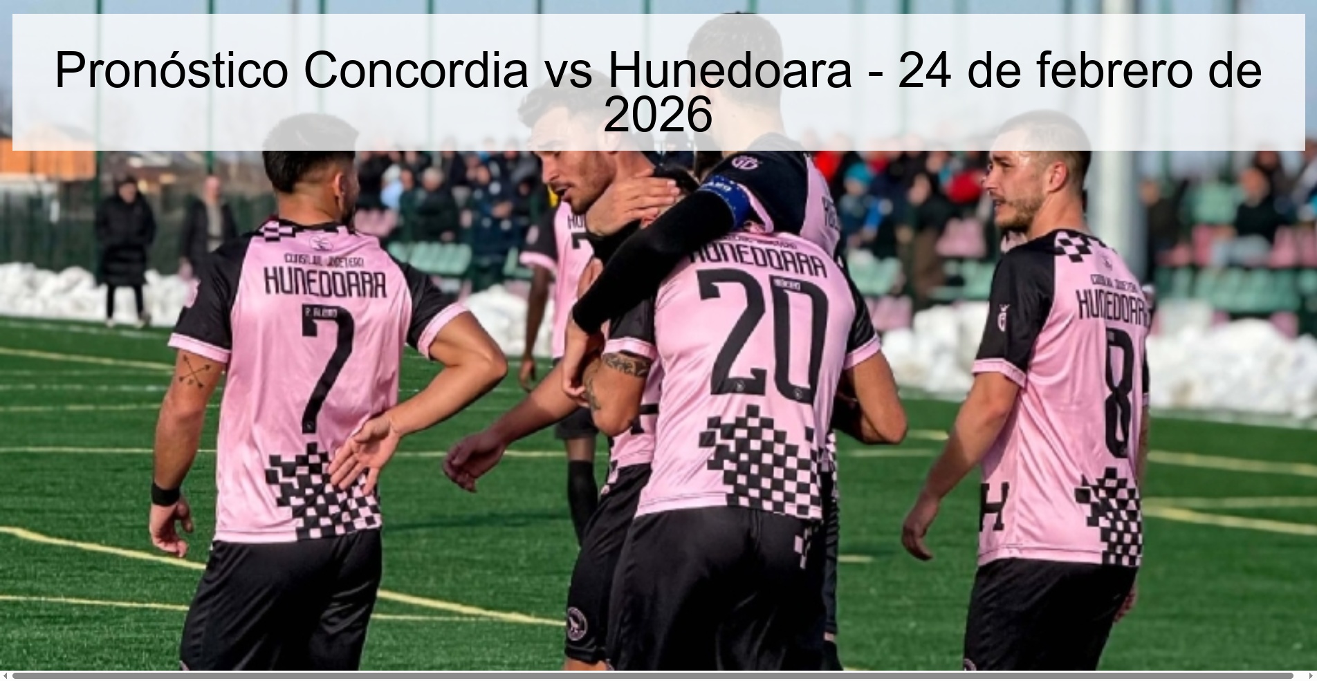 Concordia vs Hunedoara Prediction – February 24, 2026
