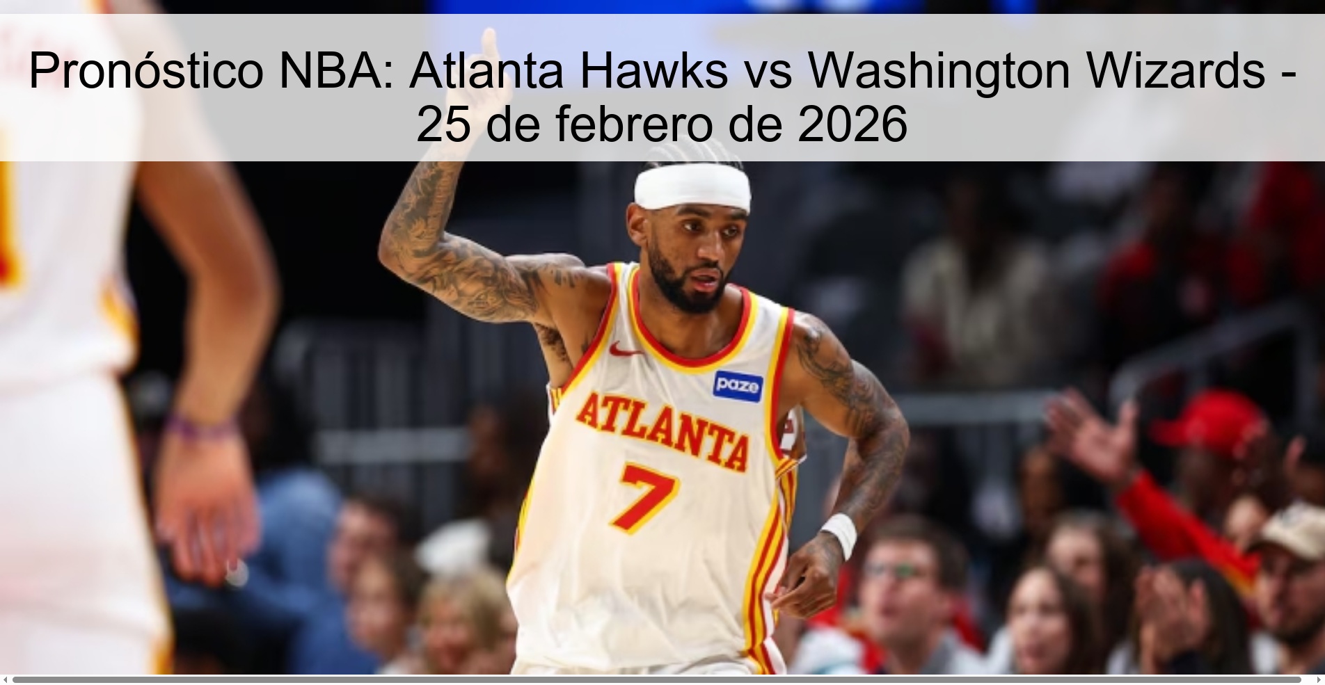 NBA Prediction: Atlanta Hawks vs Washington Wizards - February 25, 2026