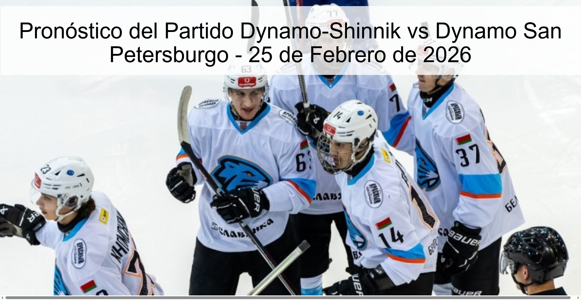 Pronóstico del Partido Dynamo-Shinnik vs Dynamo San Petersburgo - 25 de Febrero de 2026
