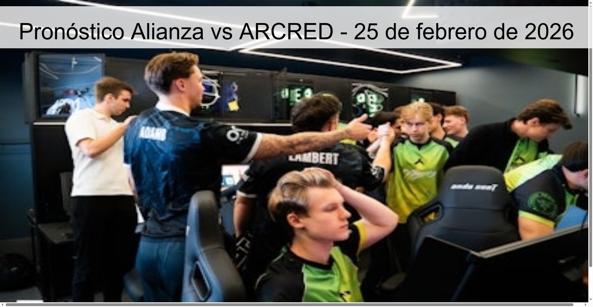 Alianza vs ARCRED Prediction - February 25, 2026