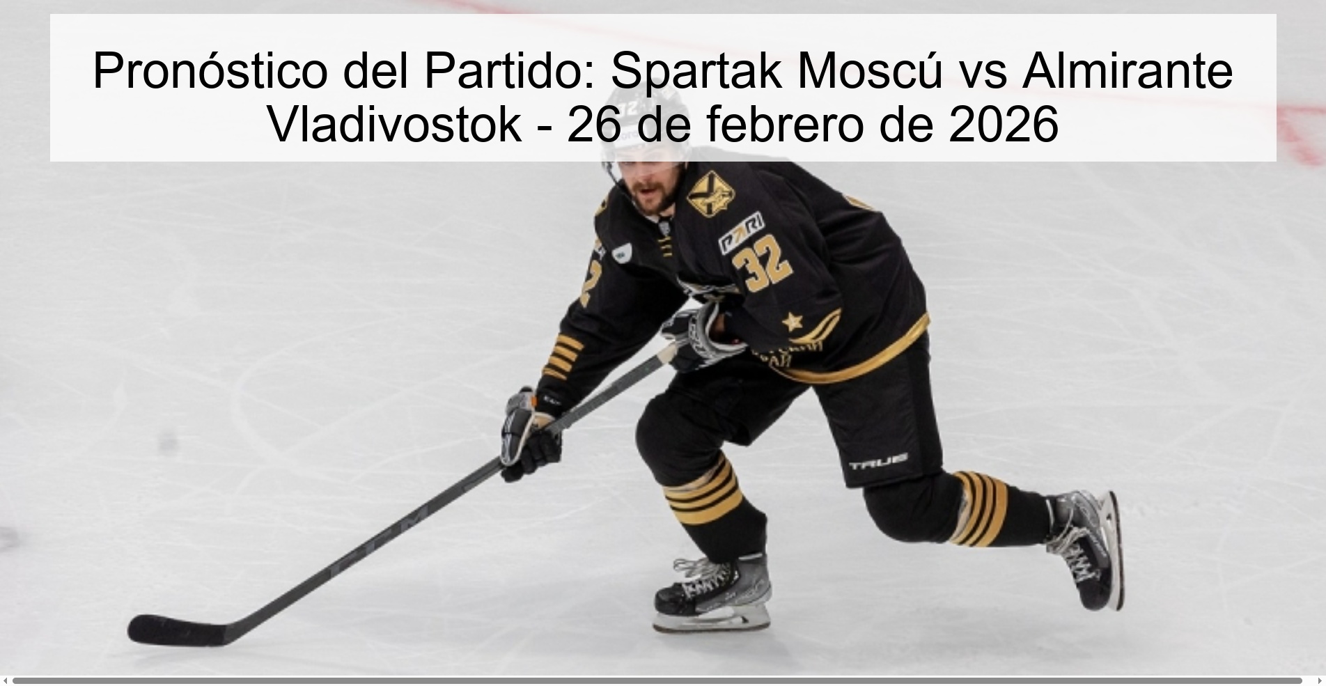 Pronóstico del Partido: Spartak Moscú vs Almirante Vladivostok - 26 de febrero de 2026
