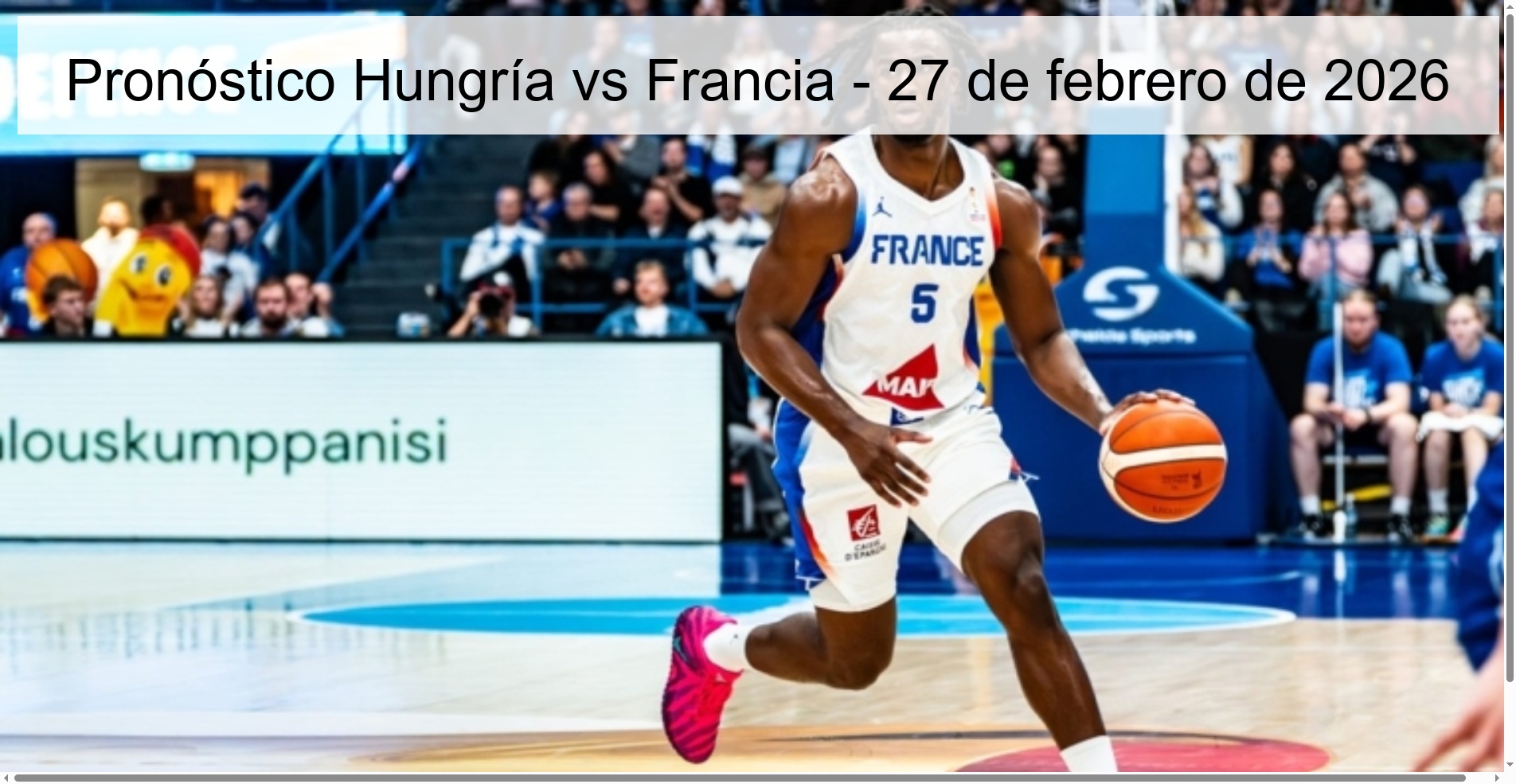 Hungary vs France Prediction – February 27, 2026