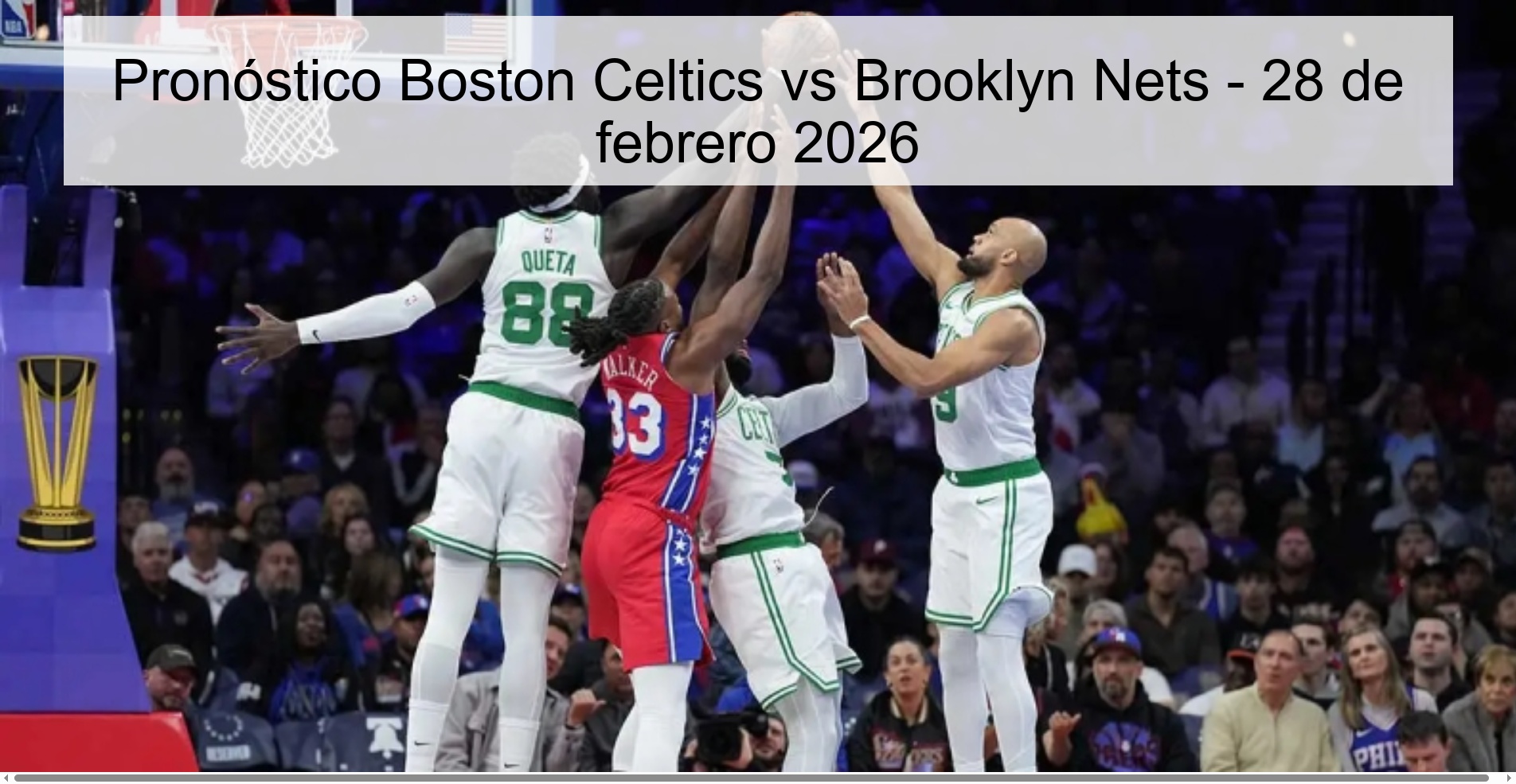 Boston Celtics vs Brooklyn Nets Prediction - February 28, 2026