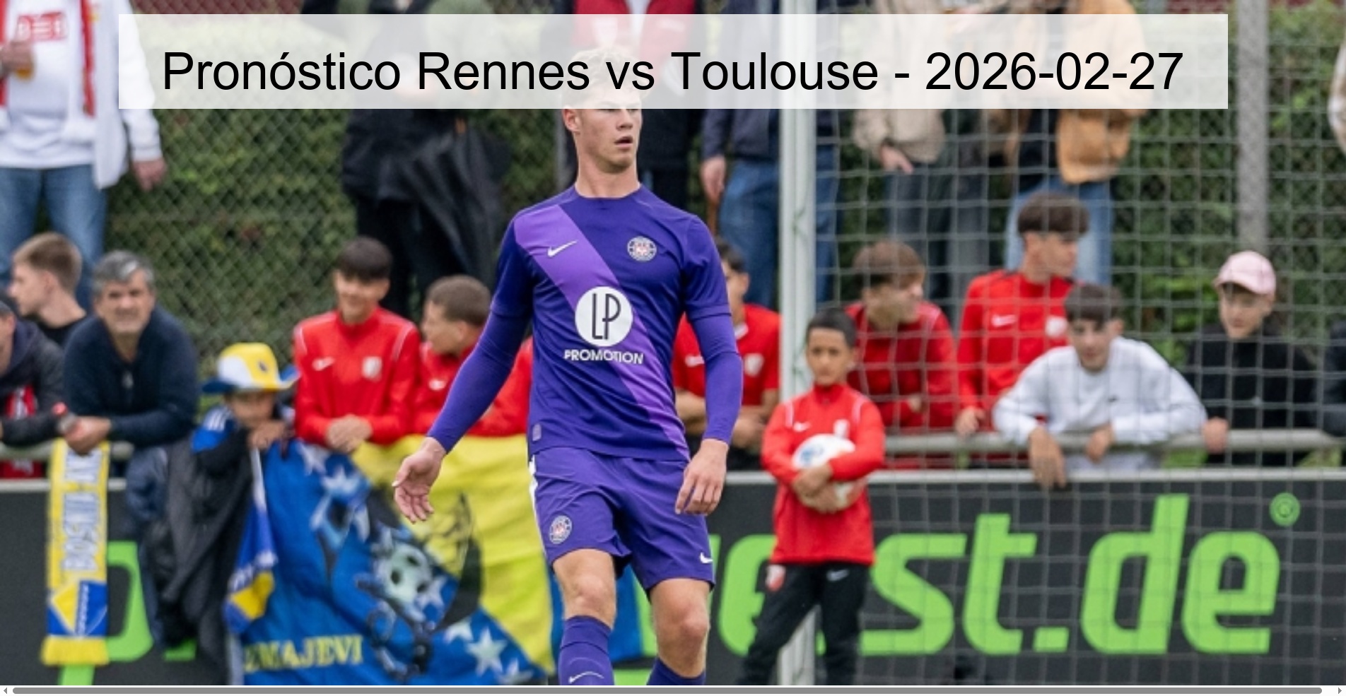 Pronóstico Rennes vs Toulouse - 2026-02-27