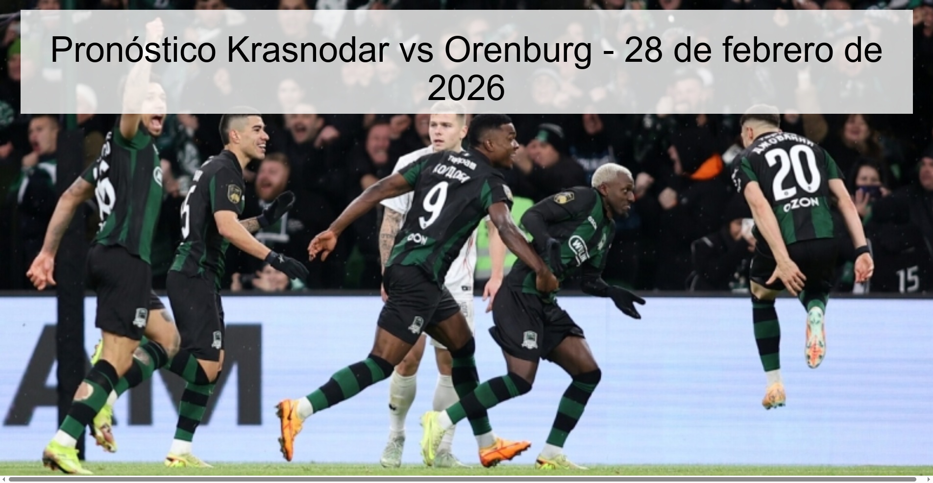 Krasnodar vs Orenburg Prediction – February 28, 2026