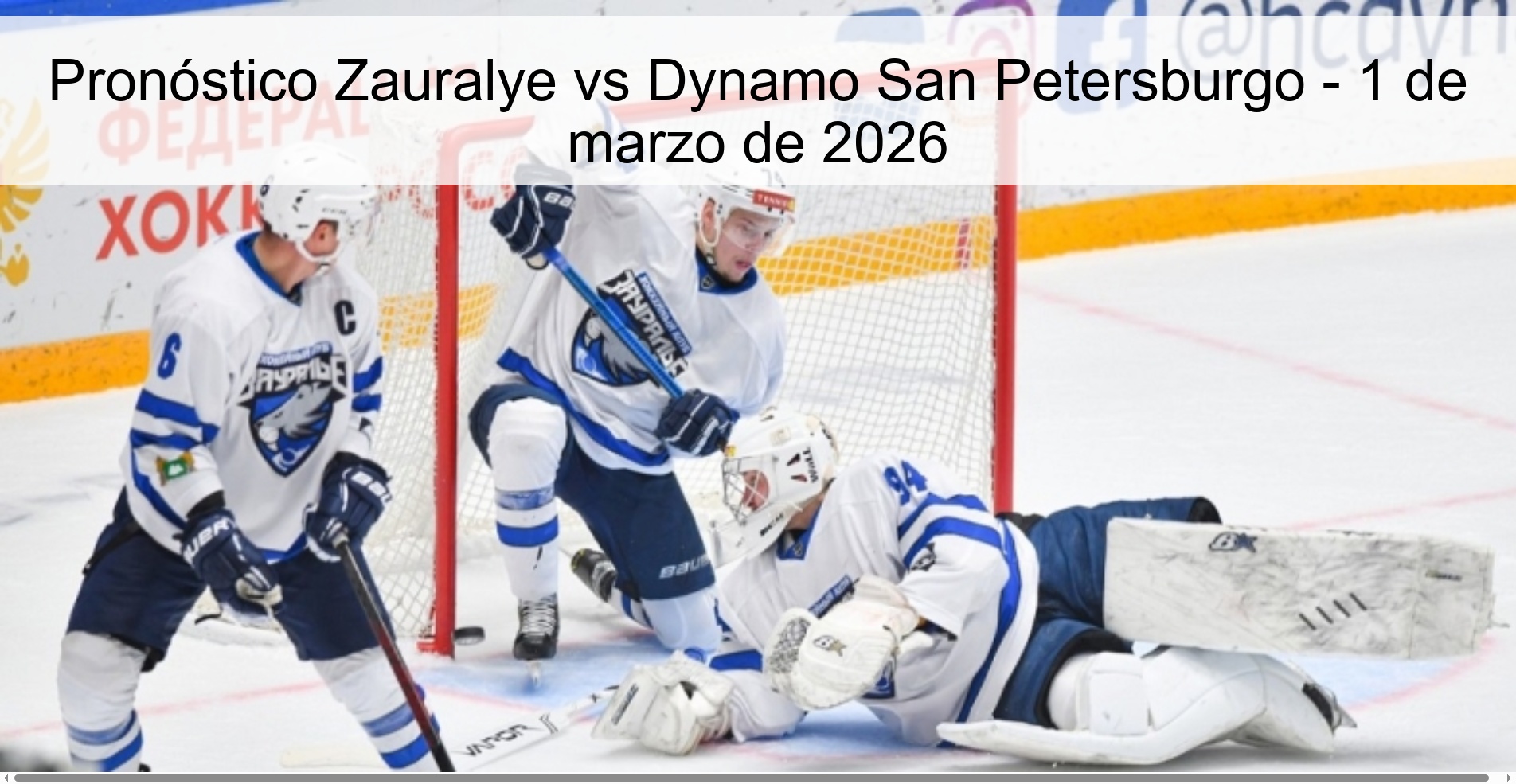 Zauralye vs Dynamo Saint Petersburg Prediction – March 1, 2026
