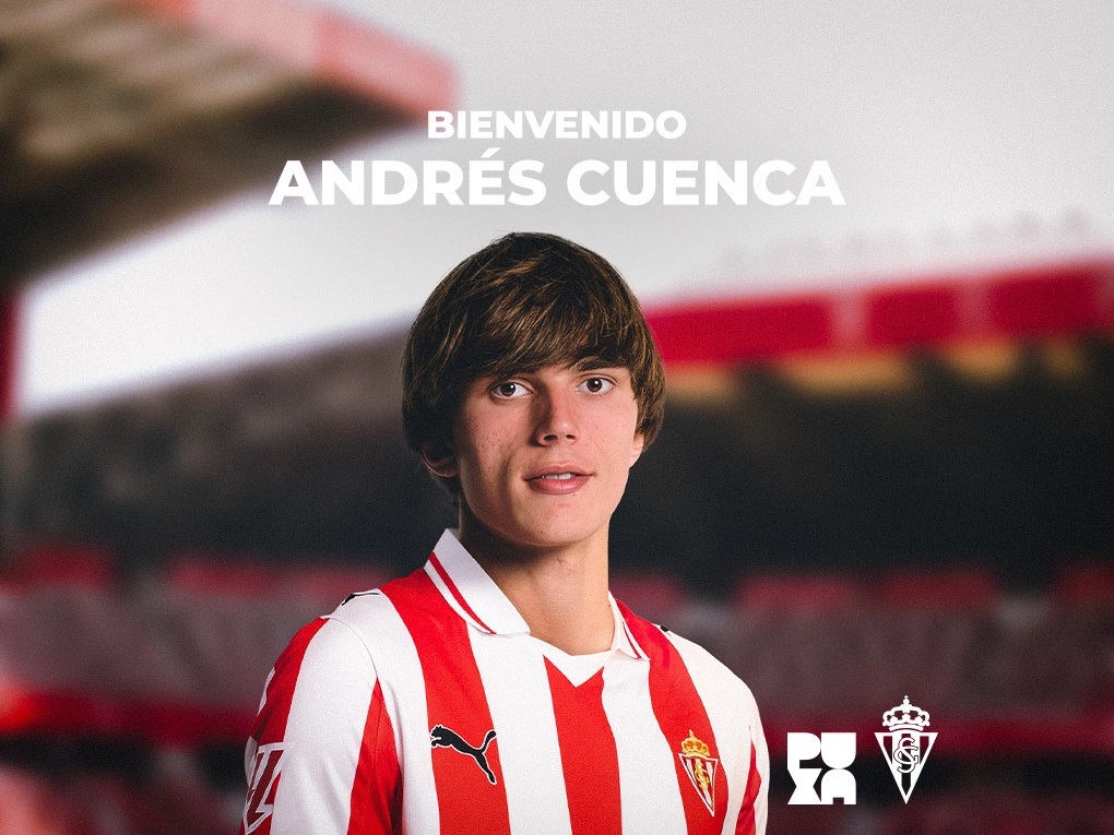 Andrés Cuenca renueva con el Barça y se une al Sporting de Gijón en busca de más experiencia Andrés Cuenca renueva con el Barça y se une al Sporting de Gijón en busca de más experiencia