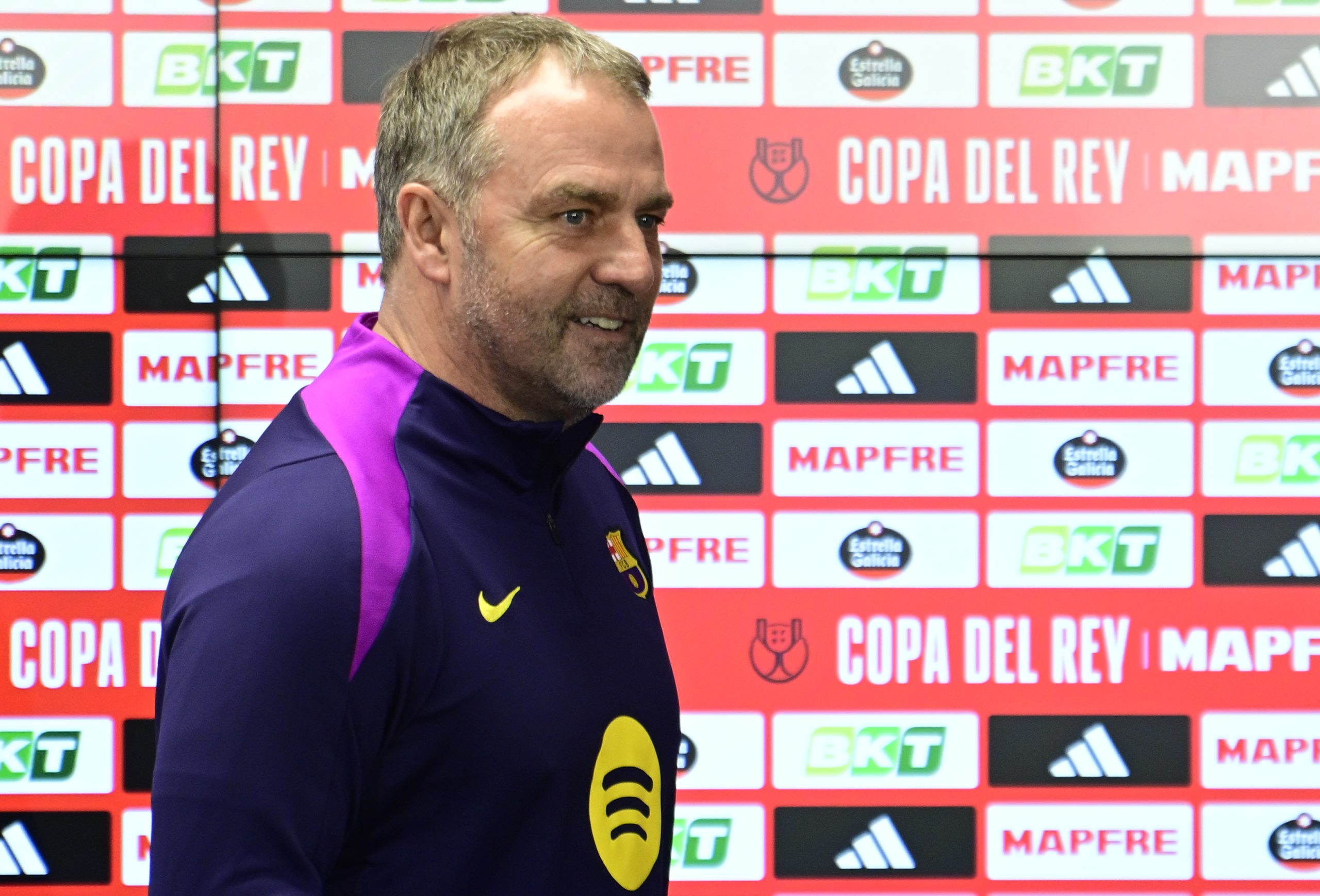 Hansi Flick defends FC Barcelona's path in the Copa del Rey