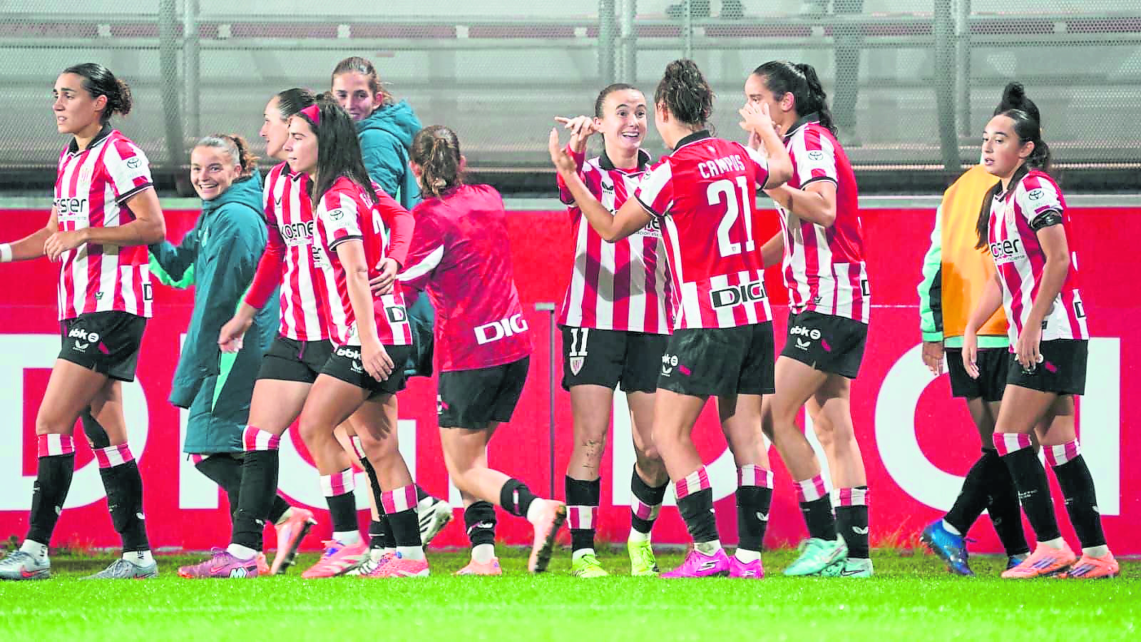 Athletic Femenino, one step away from cup glory