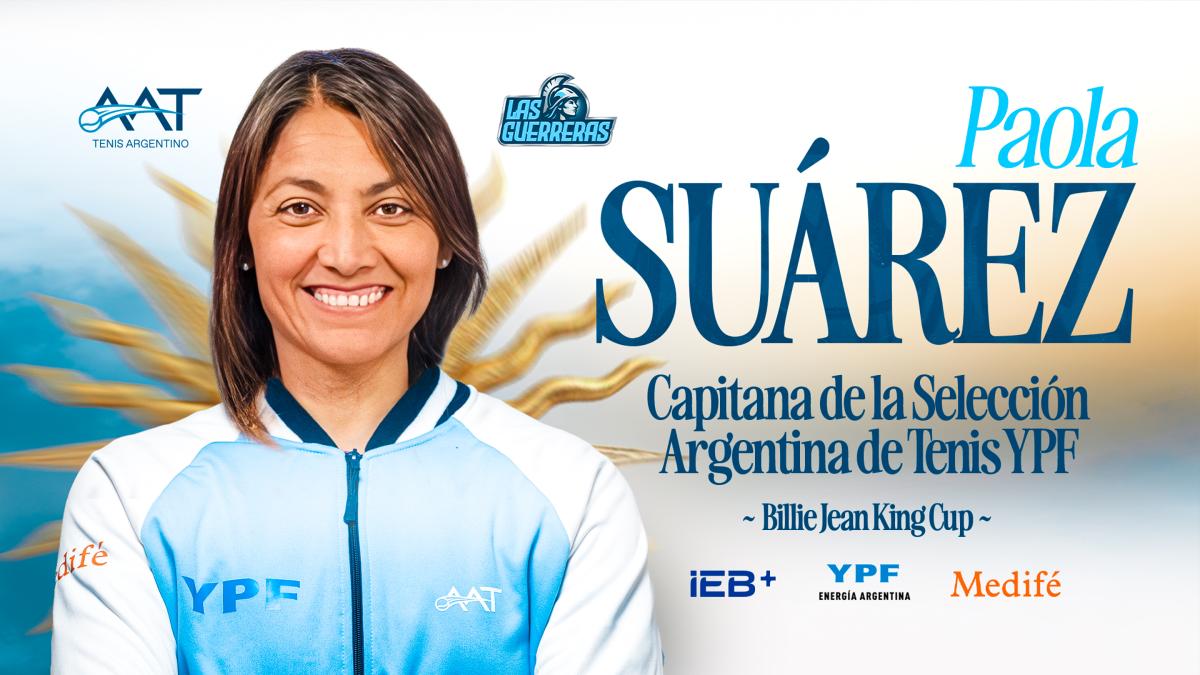 Paola Suárez, New Captain of Argentina in the Billie Jean King Cup: A Return Full of Passion