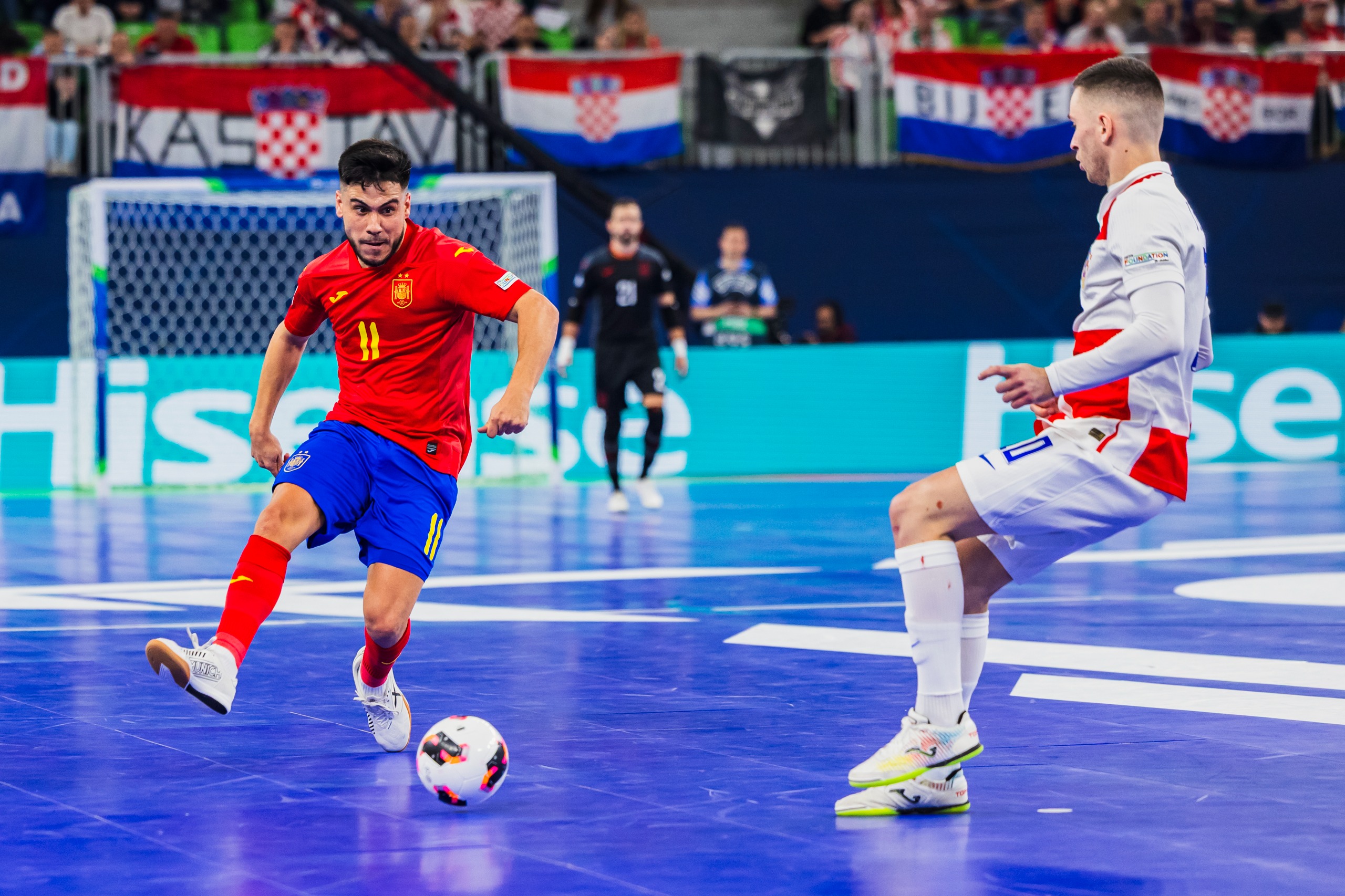 Spain to the Final of the Futsal Euro Cup! La Roja Seeks Its Eighth Continental Title