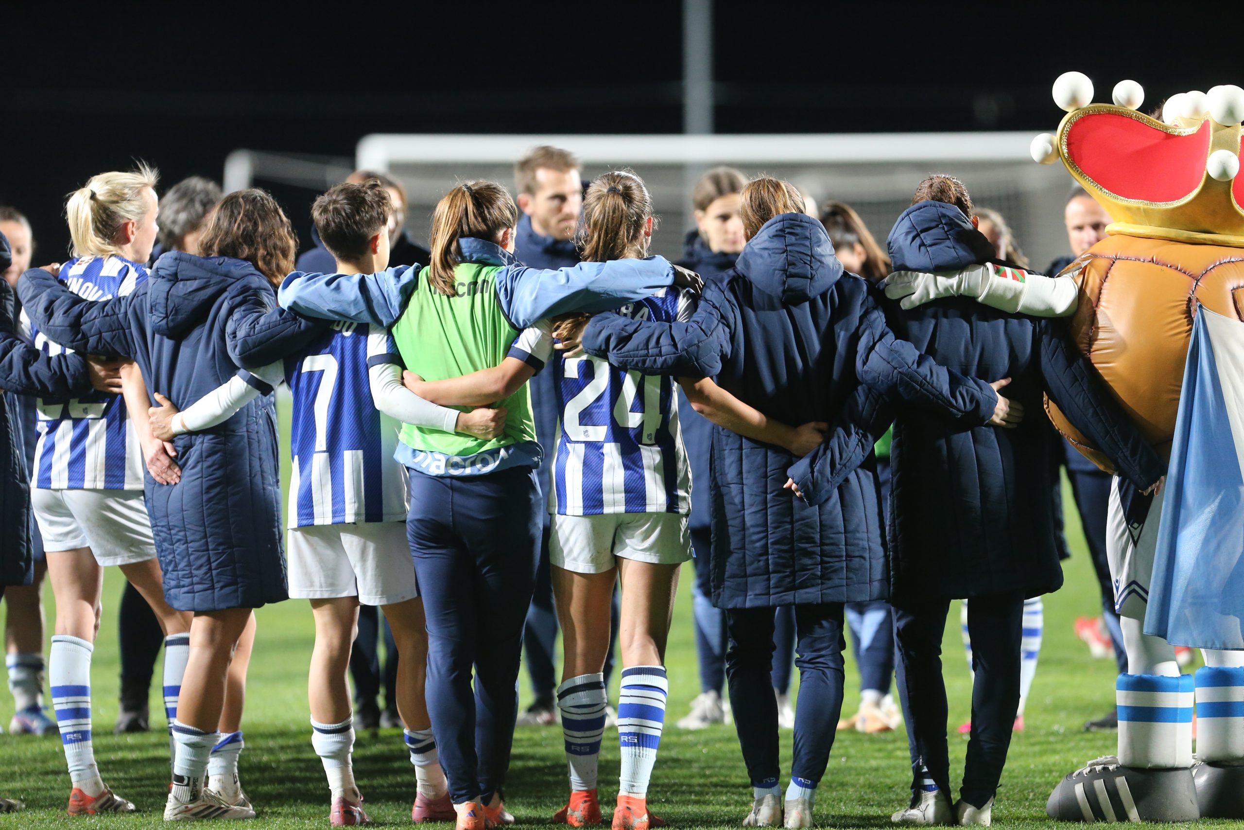 The Real Sociedad Femenina faced Badalona in search of redemption