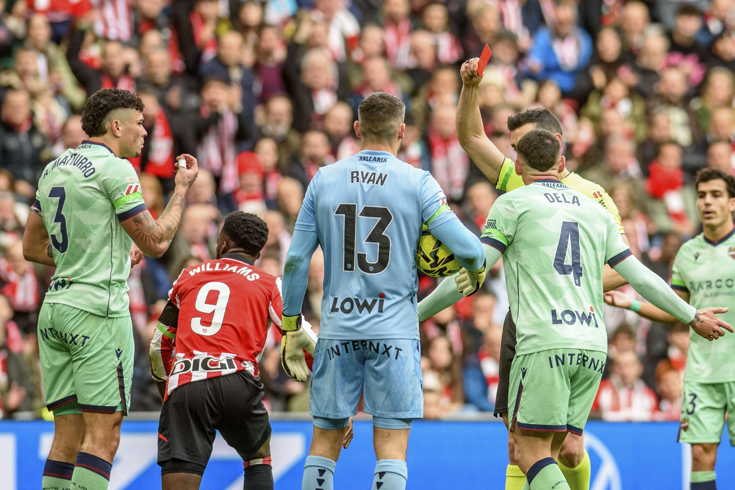 Athletic shines under the VAR analysis: a decisive turn in its confrontation against Levante