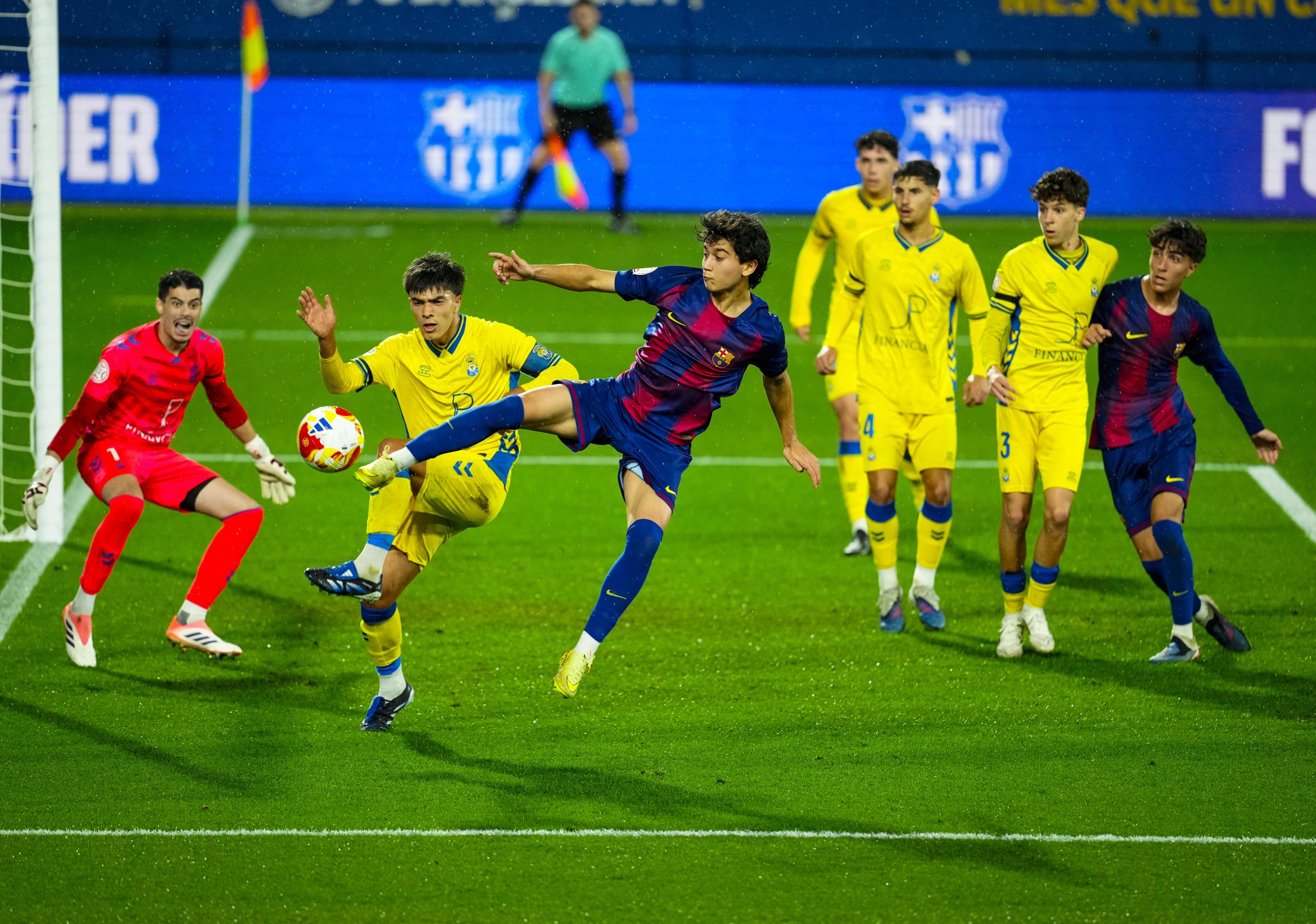 Juvenil A, two steps away from the cup title after beating Las Palmas