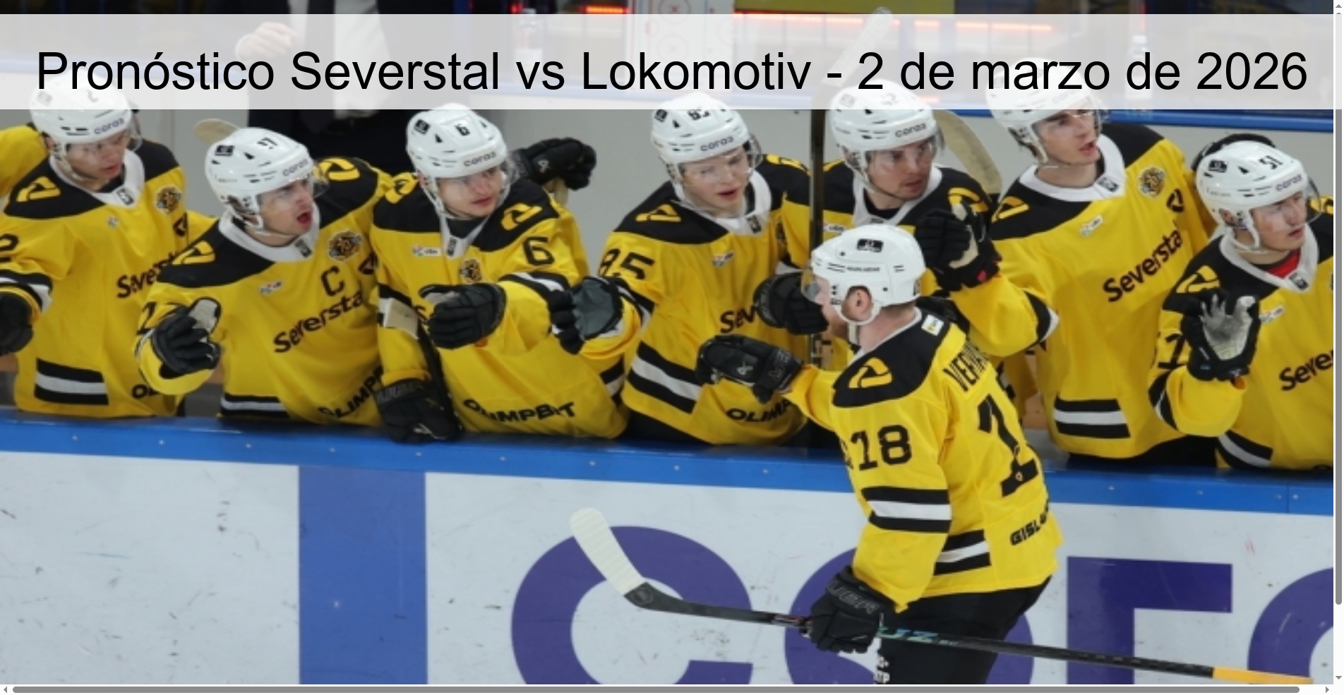 Severstal vs Lokomotiv Prediction – March 2, 2026