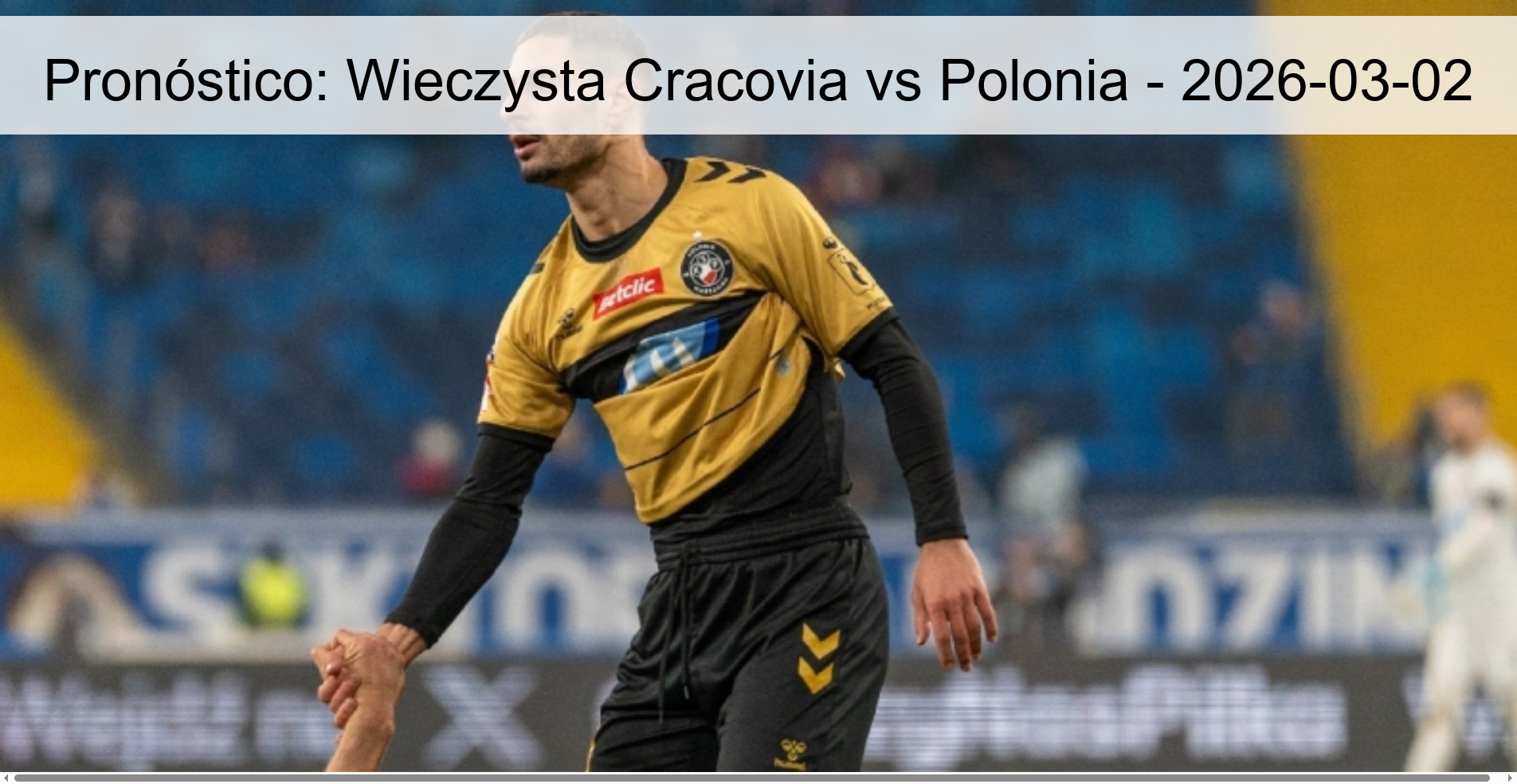 Prediction: Wieczysta Krakow vs Poland - 2026-03-02