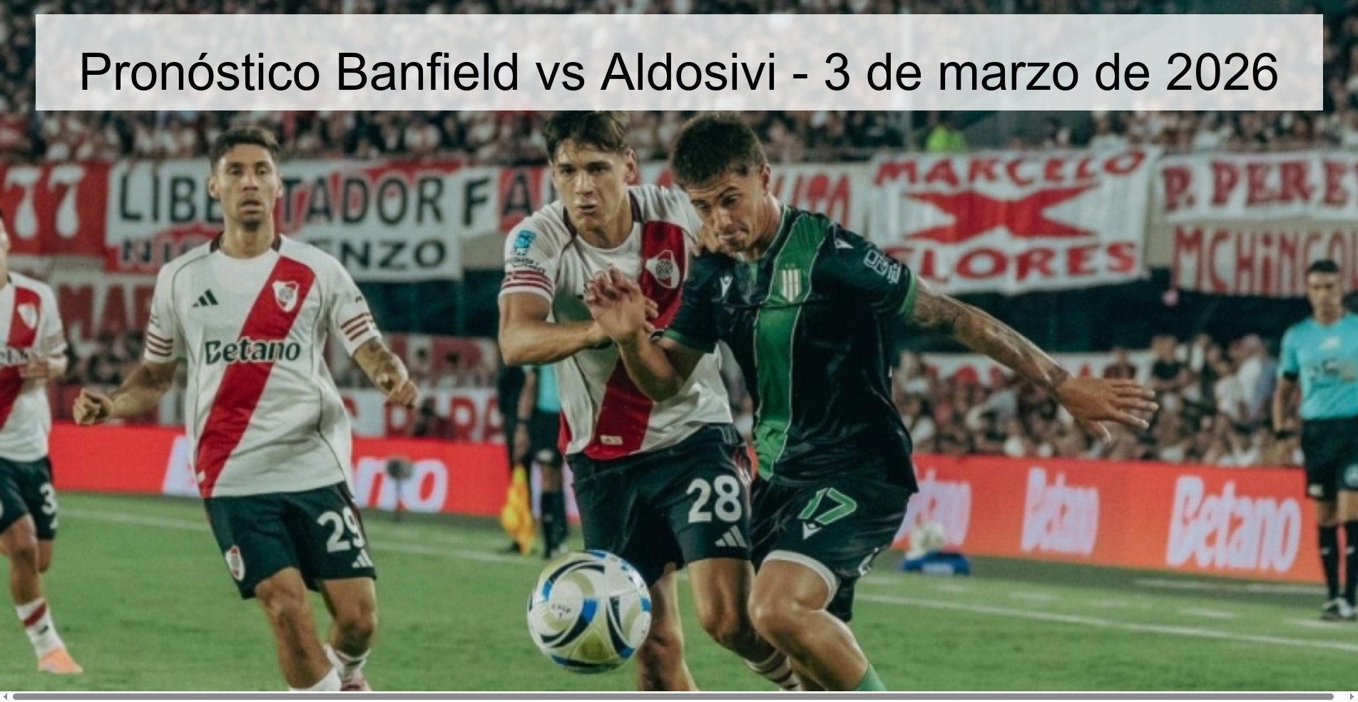 Banfield vs Aldosivi Prediction - March 3, 2026