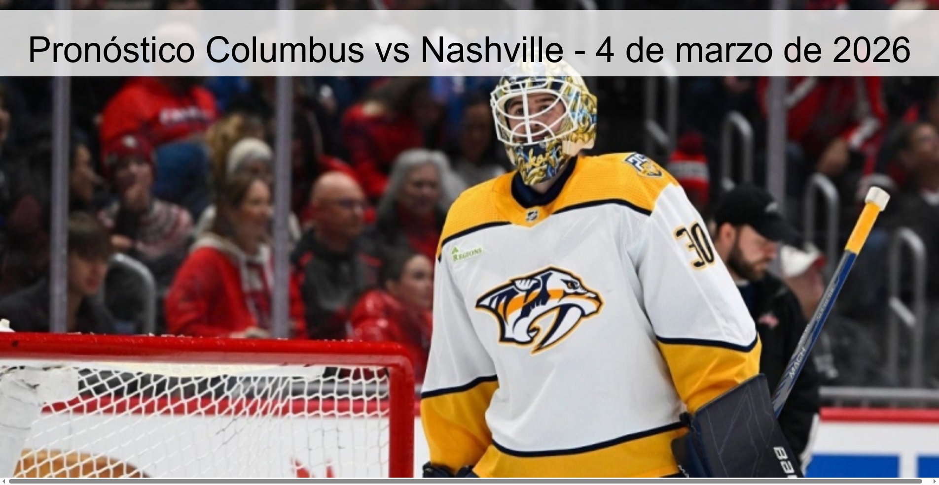 Pronóstico Columbus vs Nashville - 4 de marzo de 2026