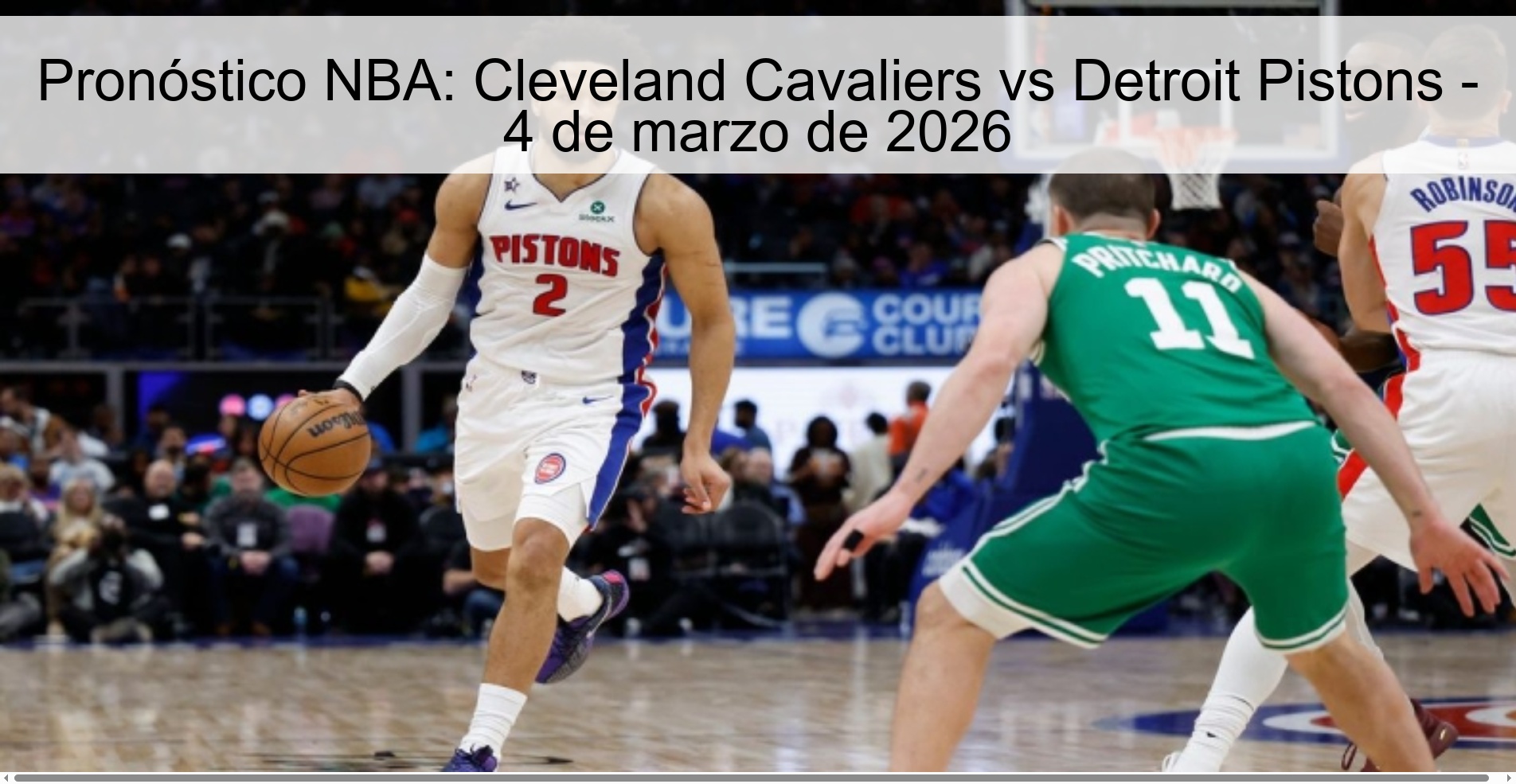 NBA Prediction: Cleveland Cavaliers vs Detroit Pistons - March 4, 2026