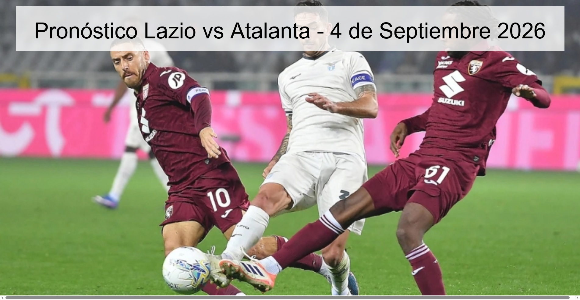 Lazio vs Atalanta Prediction - September 4, 2026