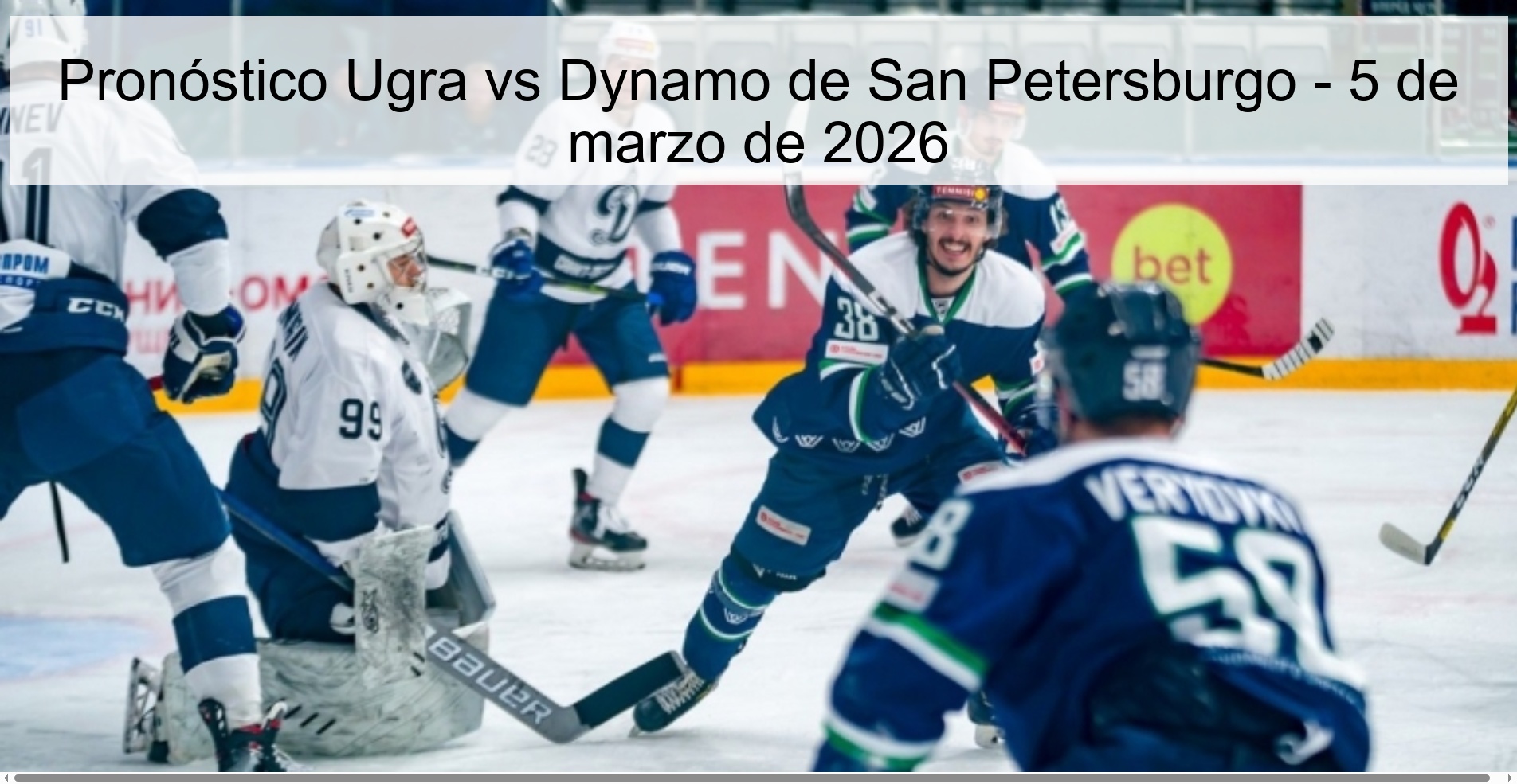 Ugra vs Dynamo Saint Petersburg Prediction – March 5, 2026