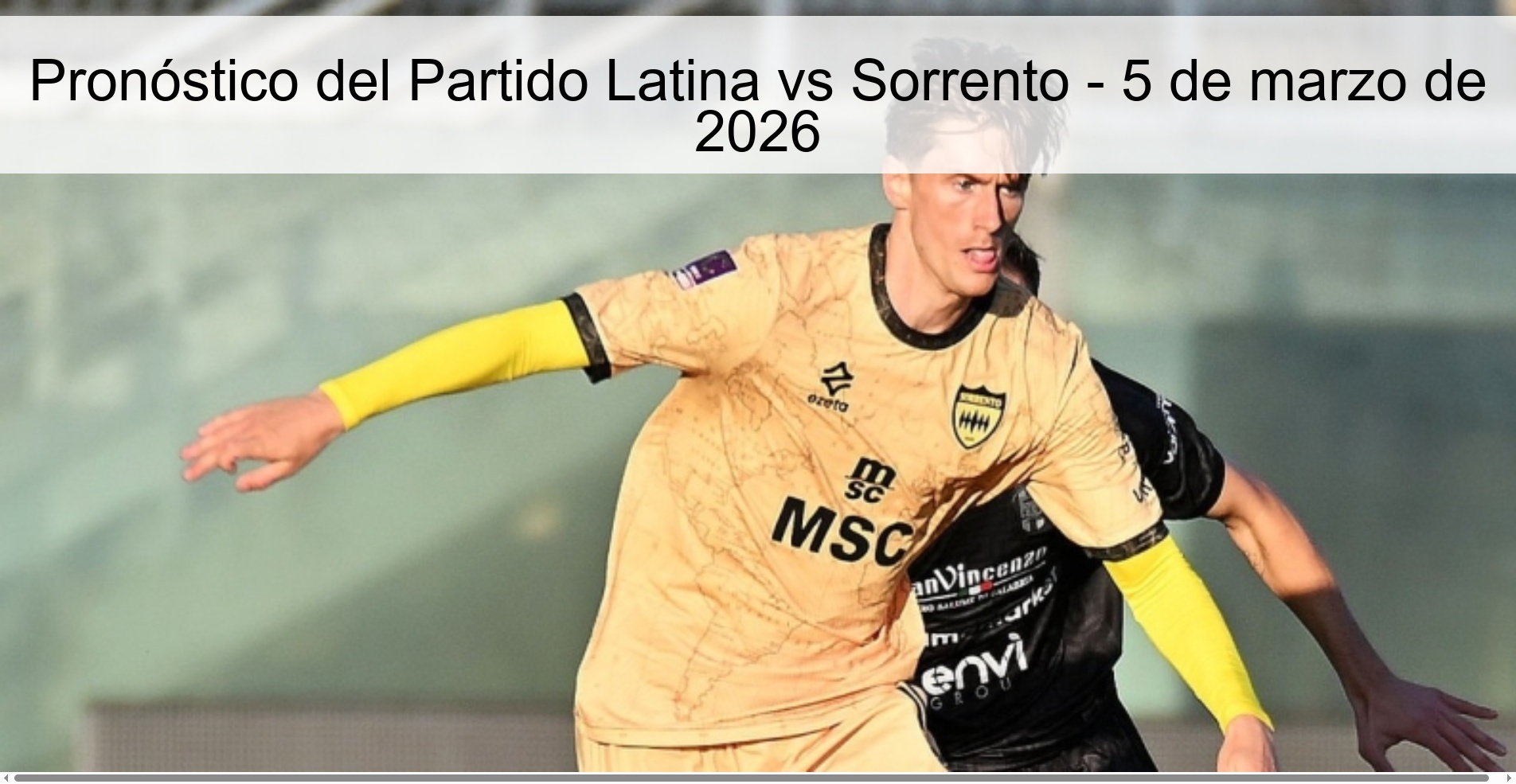 Latina vs Sorrento Match Prediction – March 5, 2026