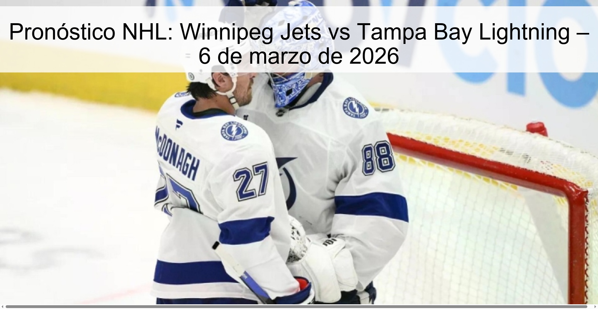 NHL Prediction: Winnipeg Jets vs Tampa Bay Lightning – March 6, 2026