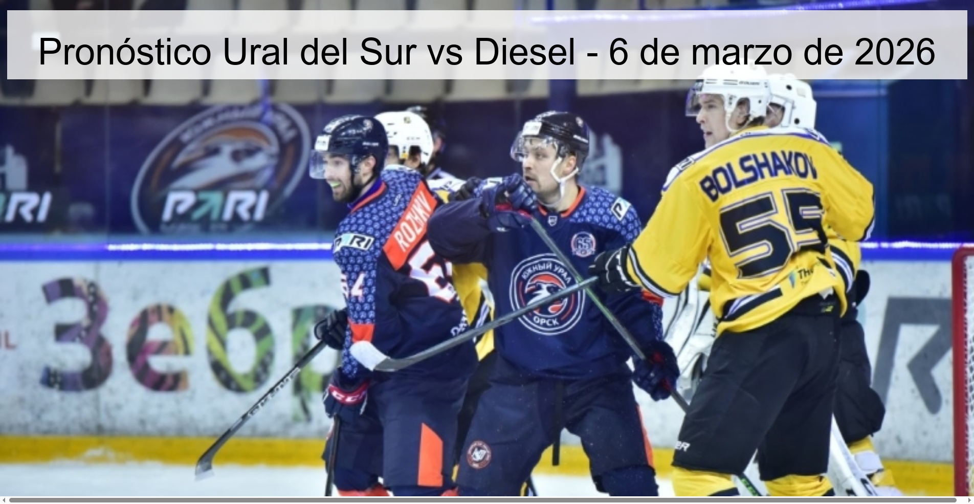 South Ural vs Diesel Prediction – March 6, 2026