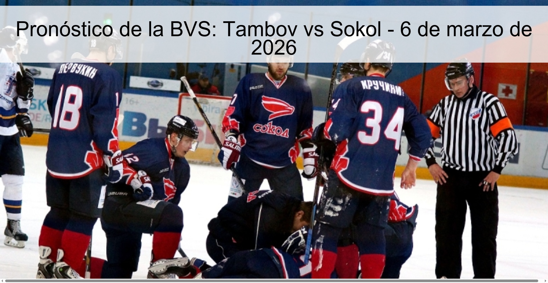 VHL Prediction: Tambov vs Sokol – March 6, 2026
