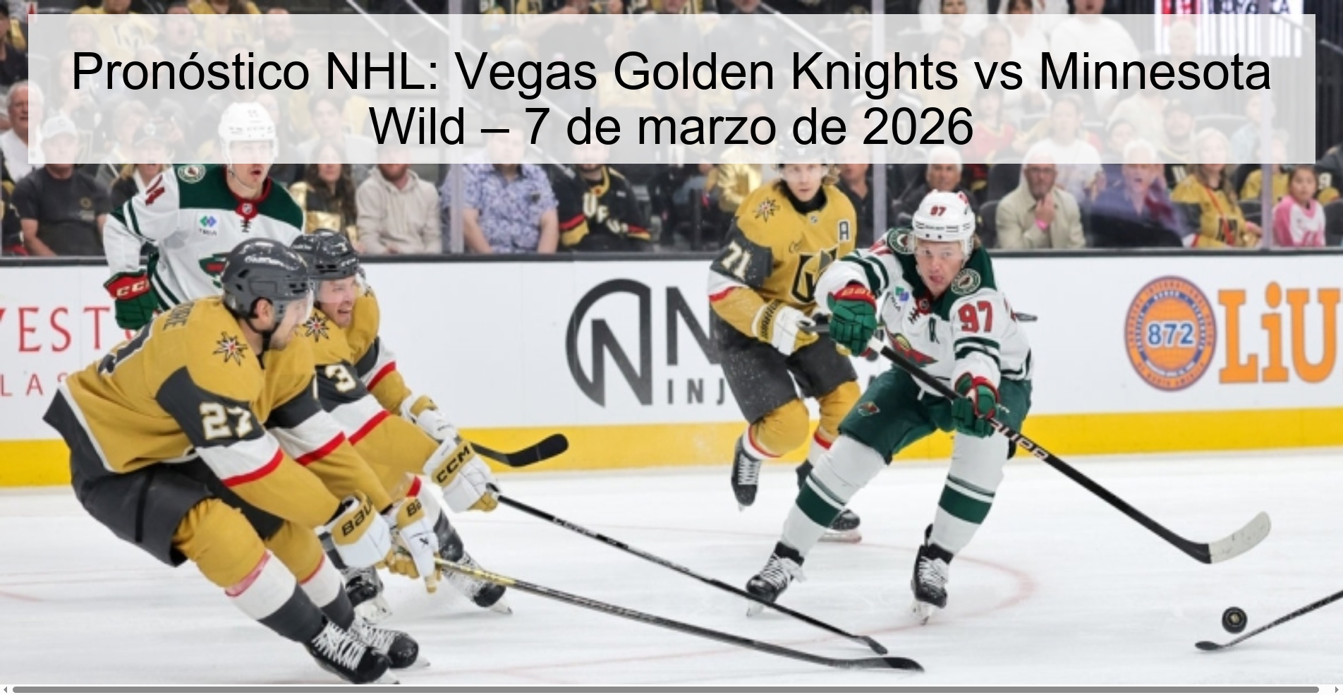 NHL Prediction: Vegas Golden Knights vs Minnesota Wild – March 7, 2026