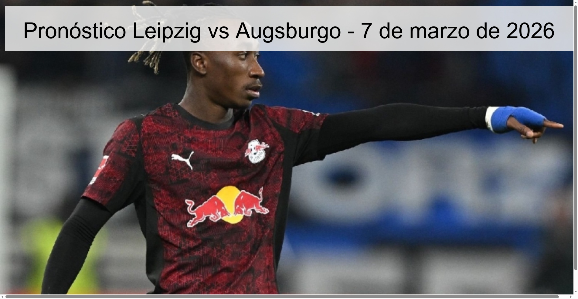 Leipzig vs Augsburg Prediction – March 7, 2026