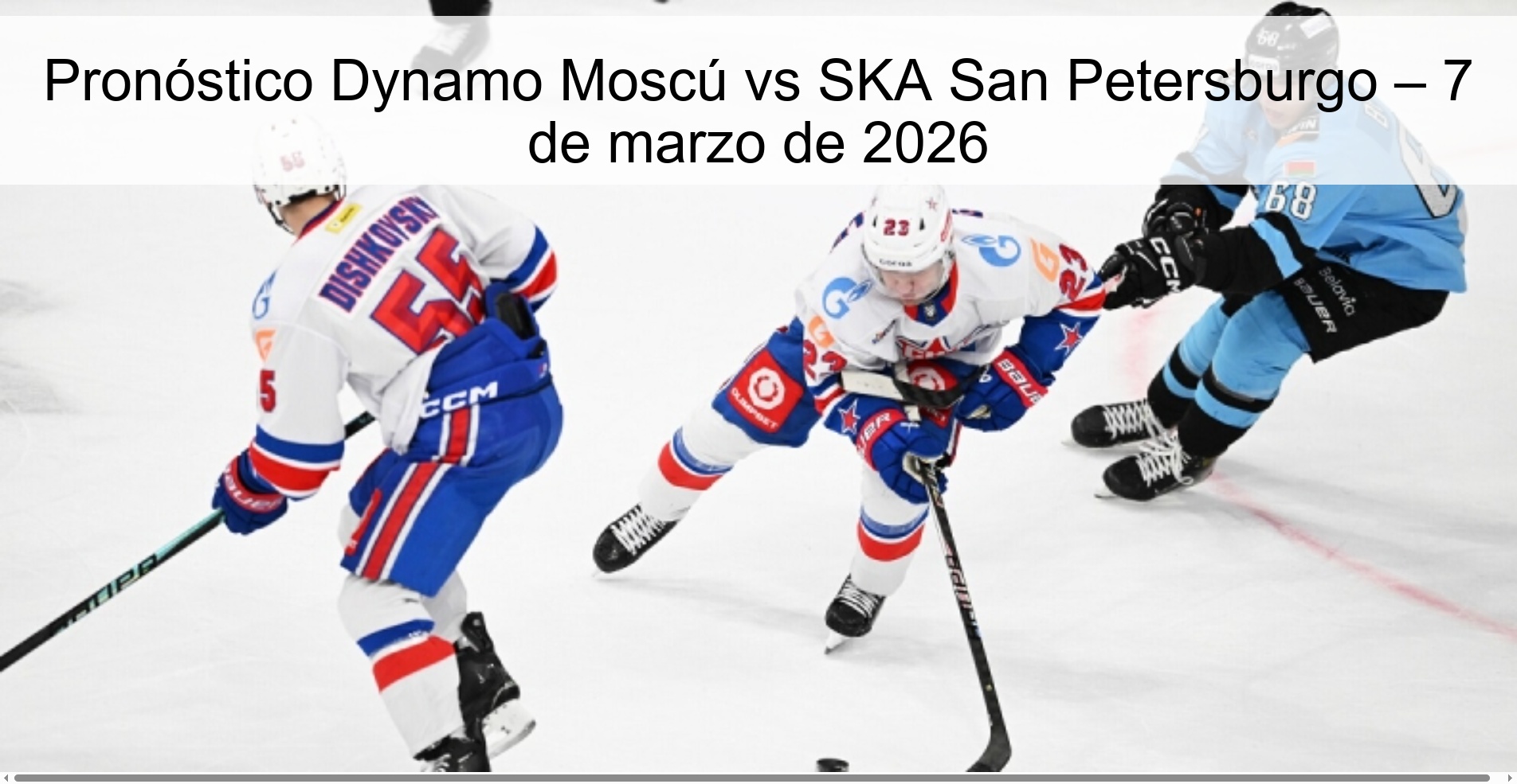 Dynamo Moscow vs SKA Saint Petersburg Prediction – March 7, 2026