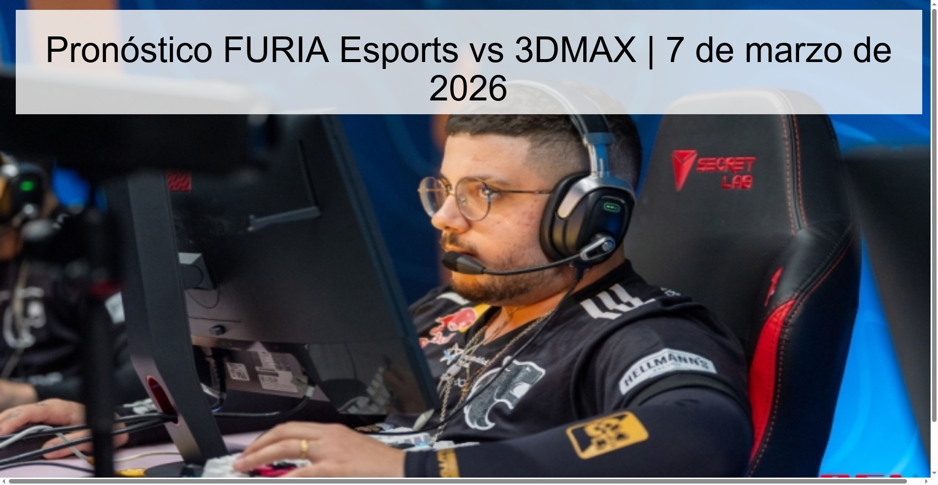 FURIA Esports vs 3DMAX Prediction | March 7, 2026