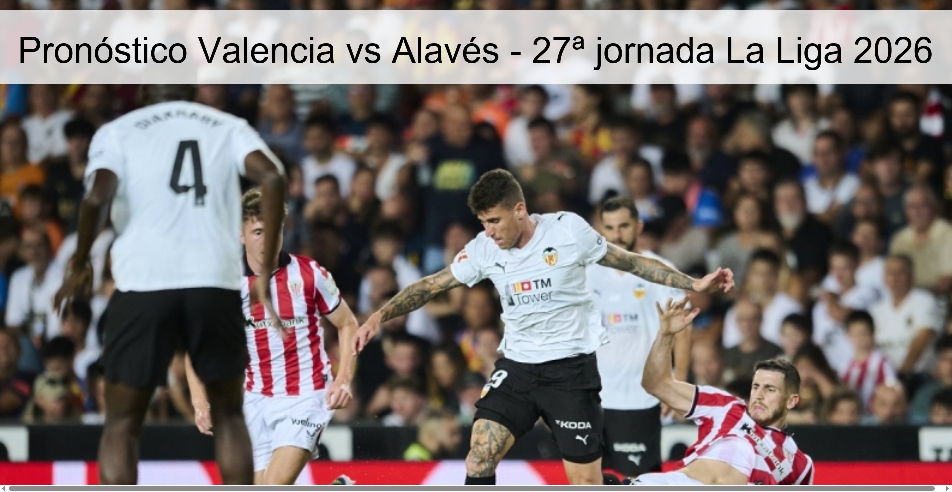 Valencia vs Alavés Prediction - Matchday 27 La Liga 2026