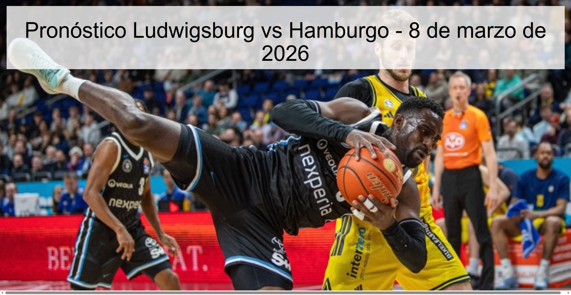 Pronóstico Ludwigsburg vs Hamburgo - 8 de marzo de 2026