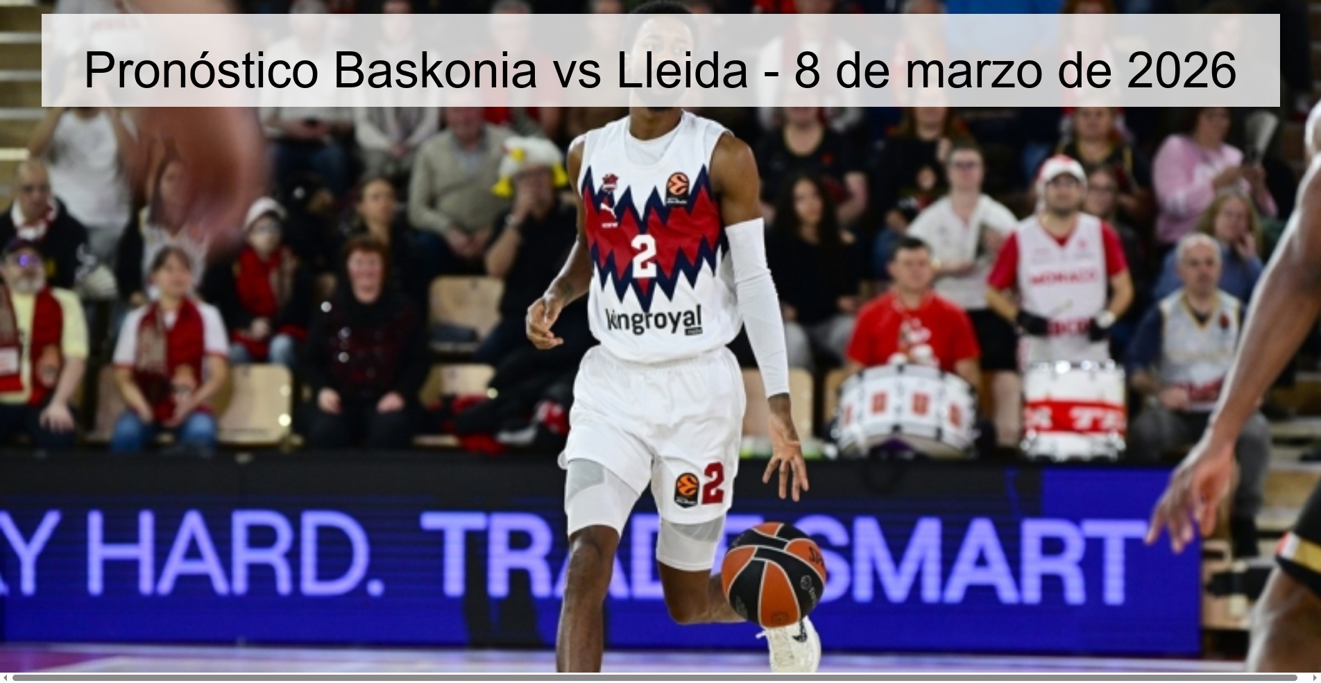 Pronóstico Baskonia vs Lleida - 8 de marzo de 2026