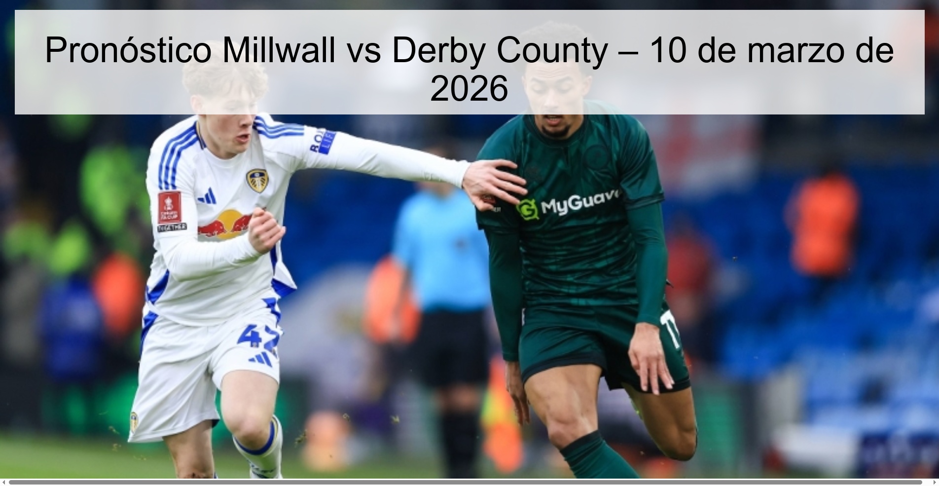 Millwall vs Derby County Prediction – March 10, 2026
