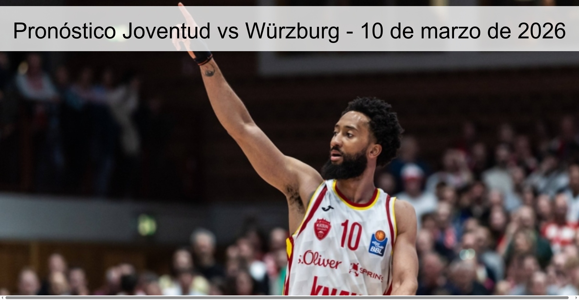 Pronóstico Joventud vs Würzburg - 10 de marzo de 2026