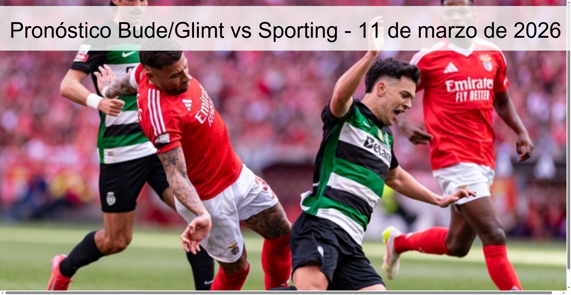 Bude/Glimt vs Sporting Prediction - March 11, 2026
