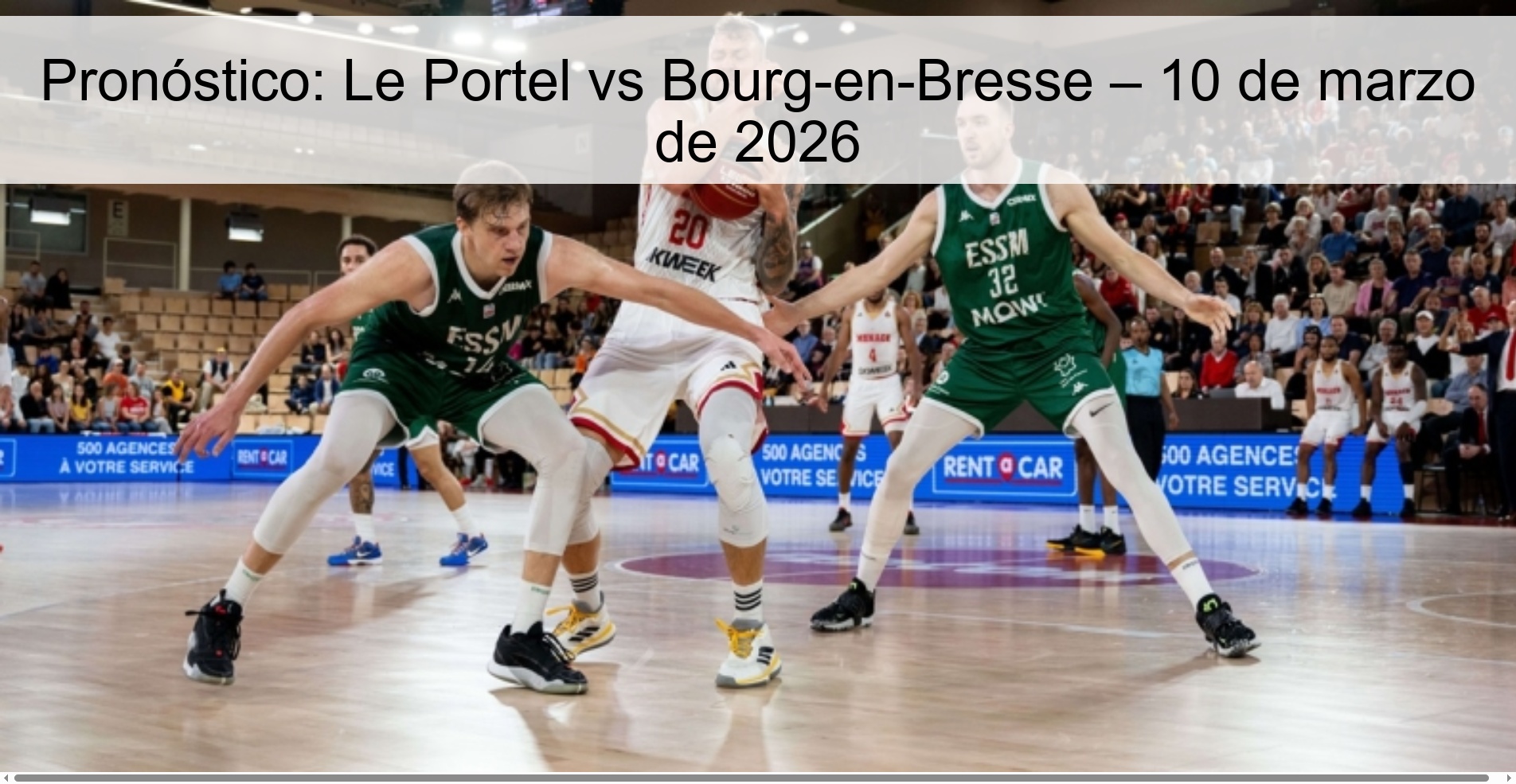 Prediction: Le Portel vs Bourg-en-Bresse – March 10, 2026