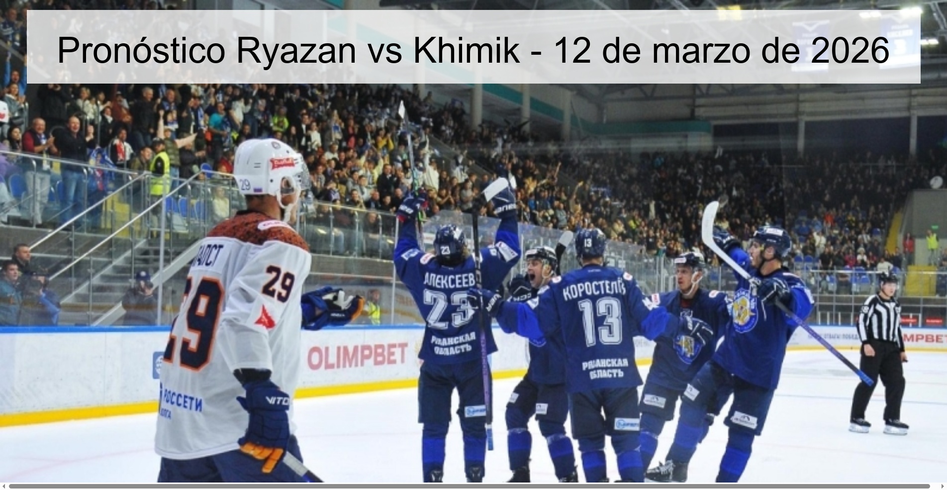Ryazan vs Khimik Prediction – March 12, 2026