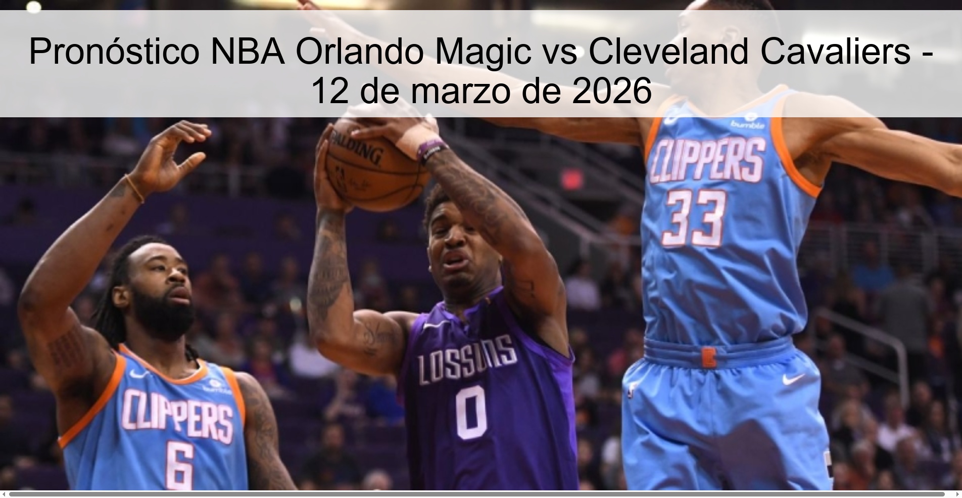 NBA Orlando Magic vs Cleveland Cavaliers Prediction - March 12, 2026