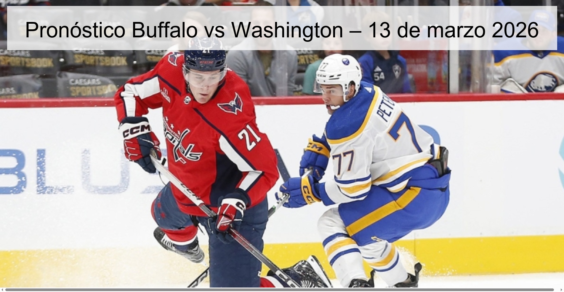 Buffalo vs Washington Prediction – March 13, 2026