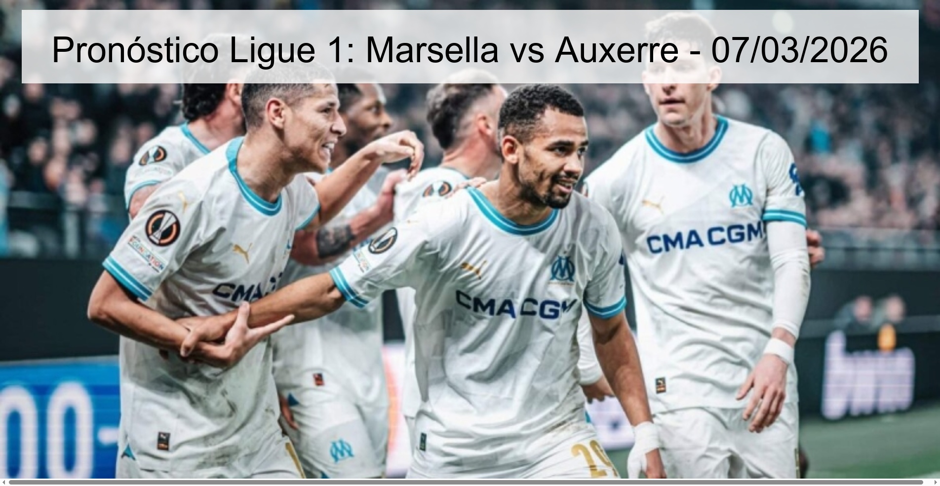 Ligue 1 Prediction: Marseille vs Auxerre - 03/07/2026